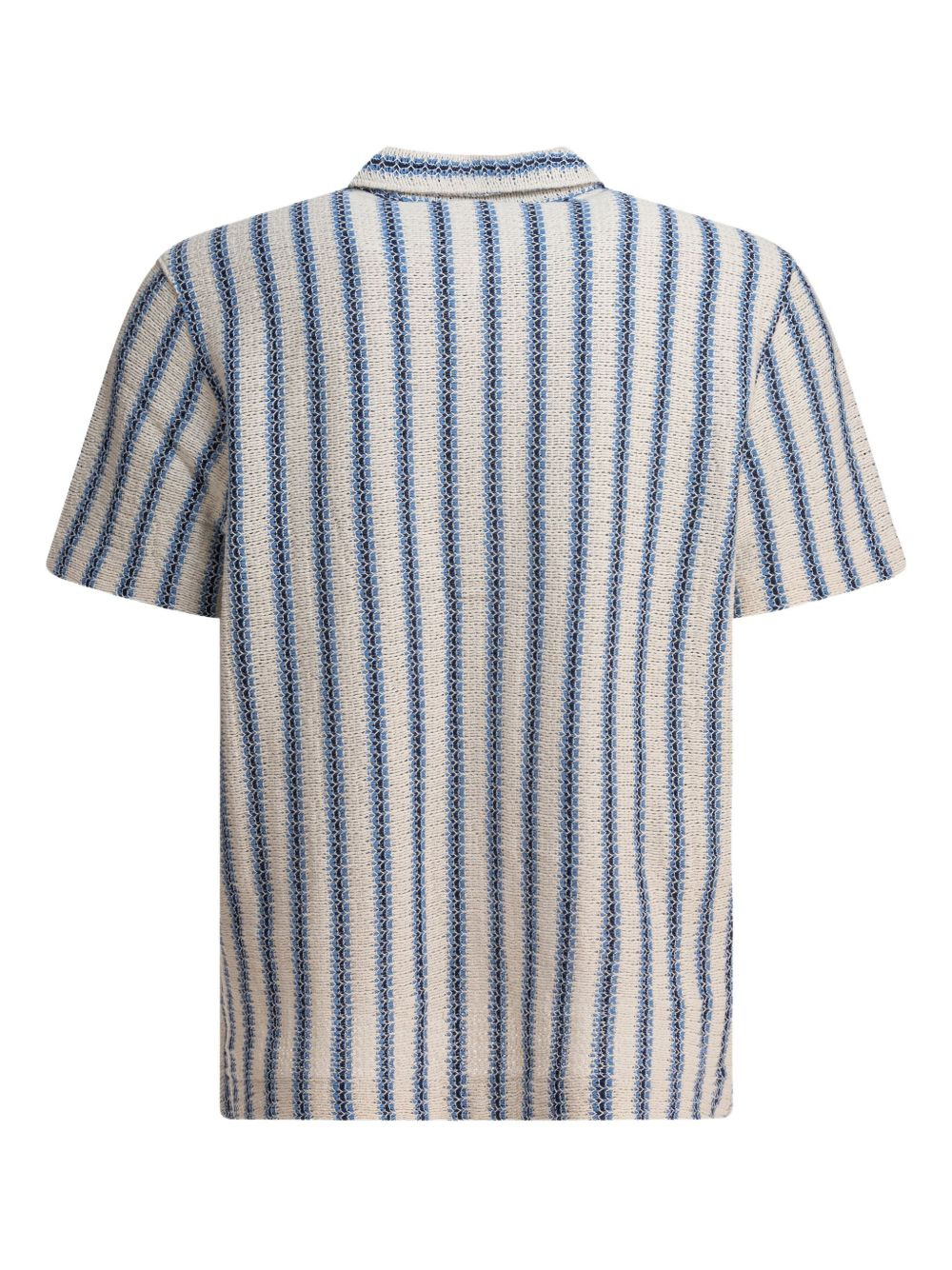 striped short-sleeve shirt - 2