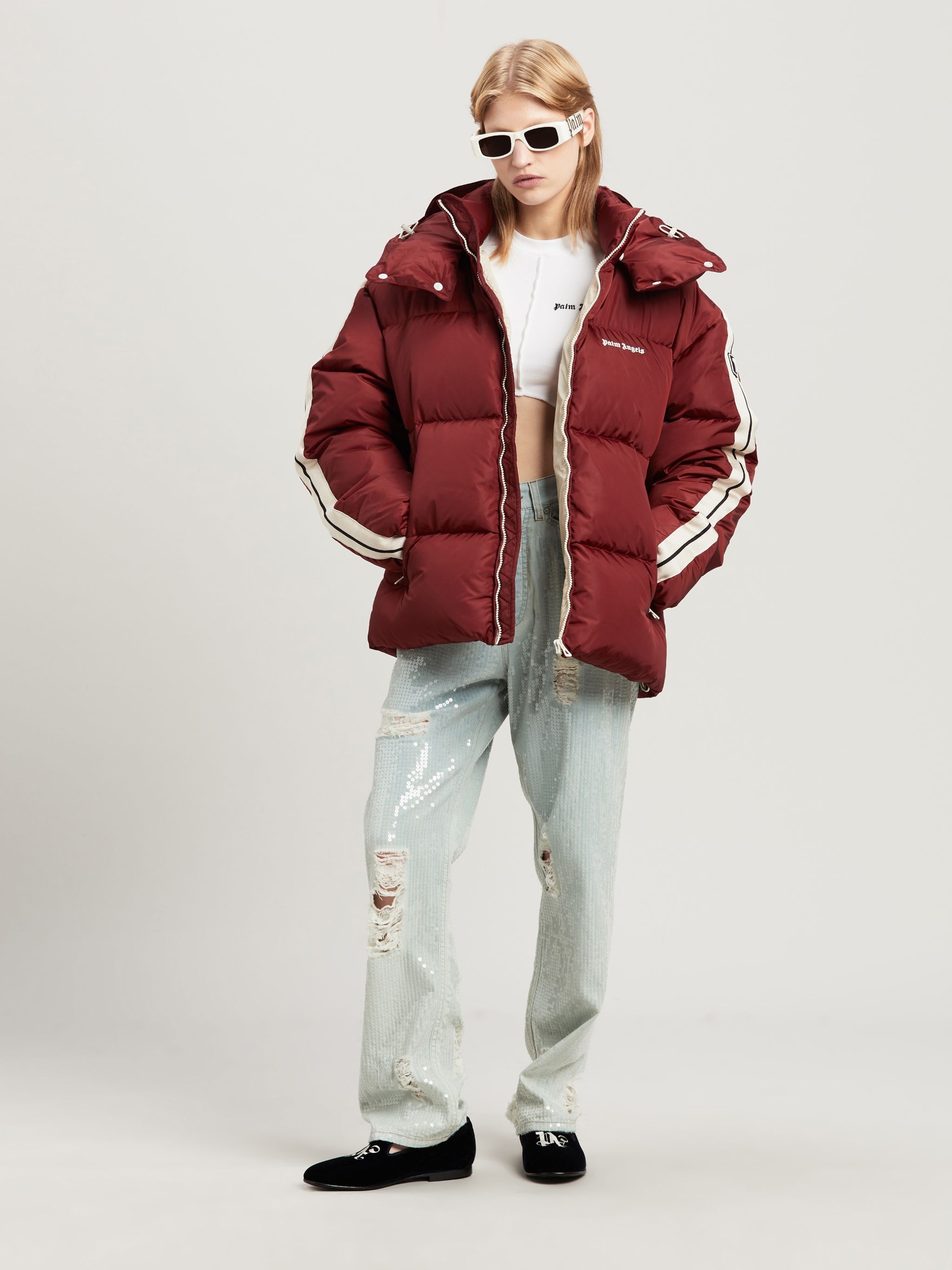 Hooded Track Down Jacket - 3
