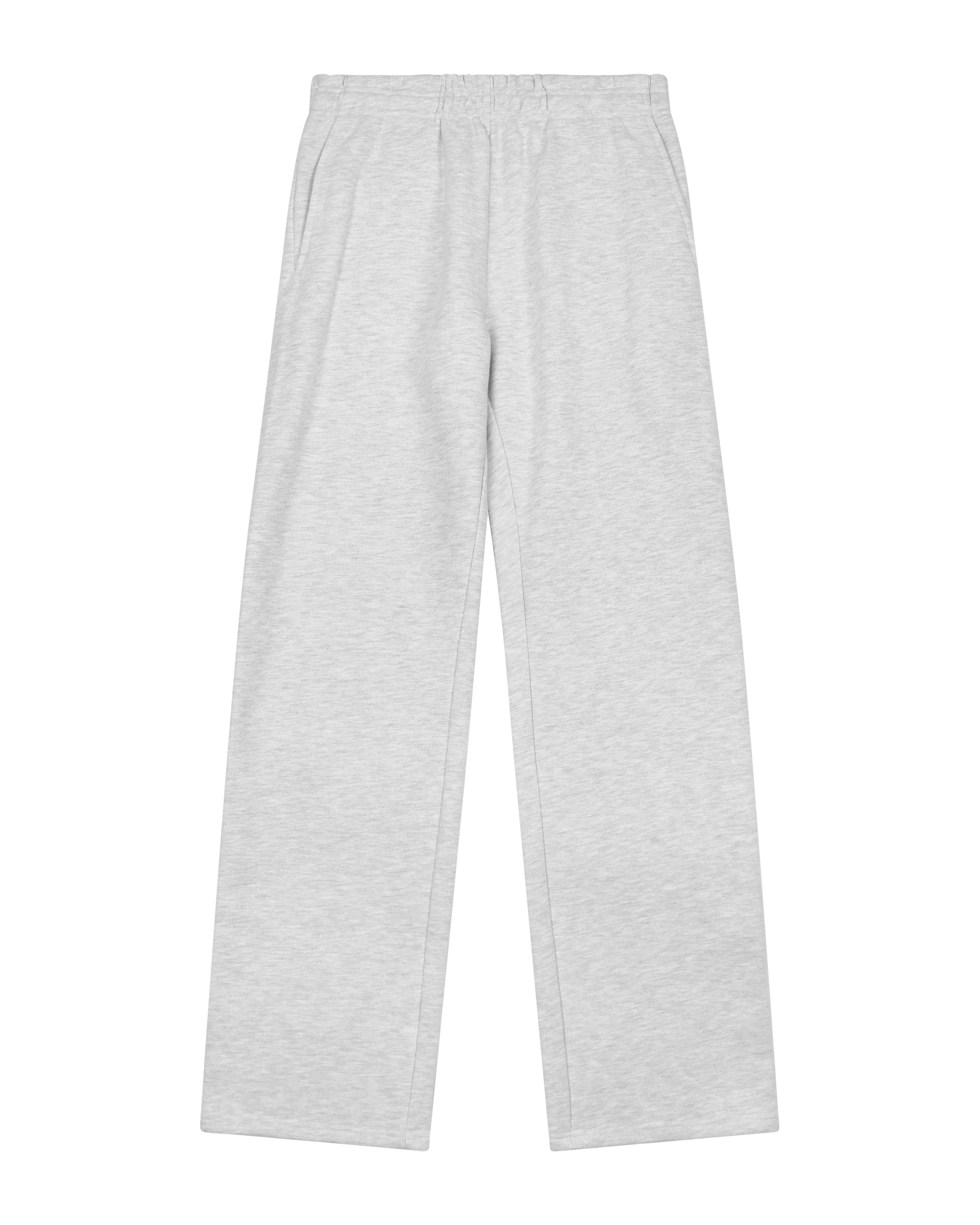 STRAIGHT LEG SWEATPANT HEATHER GREY - 6