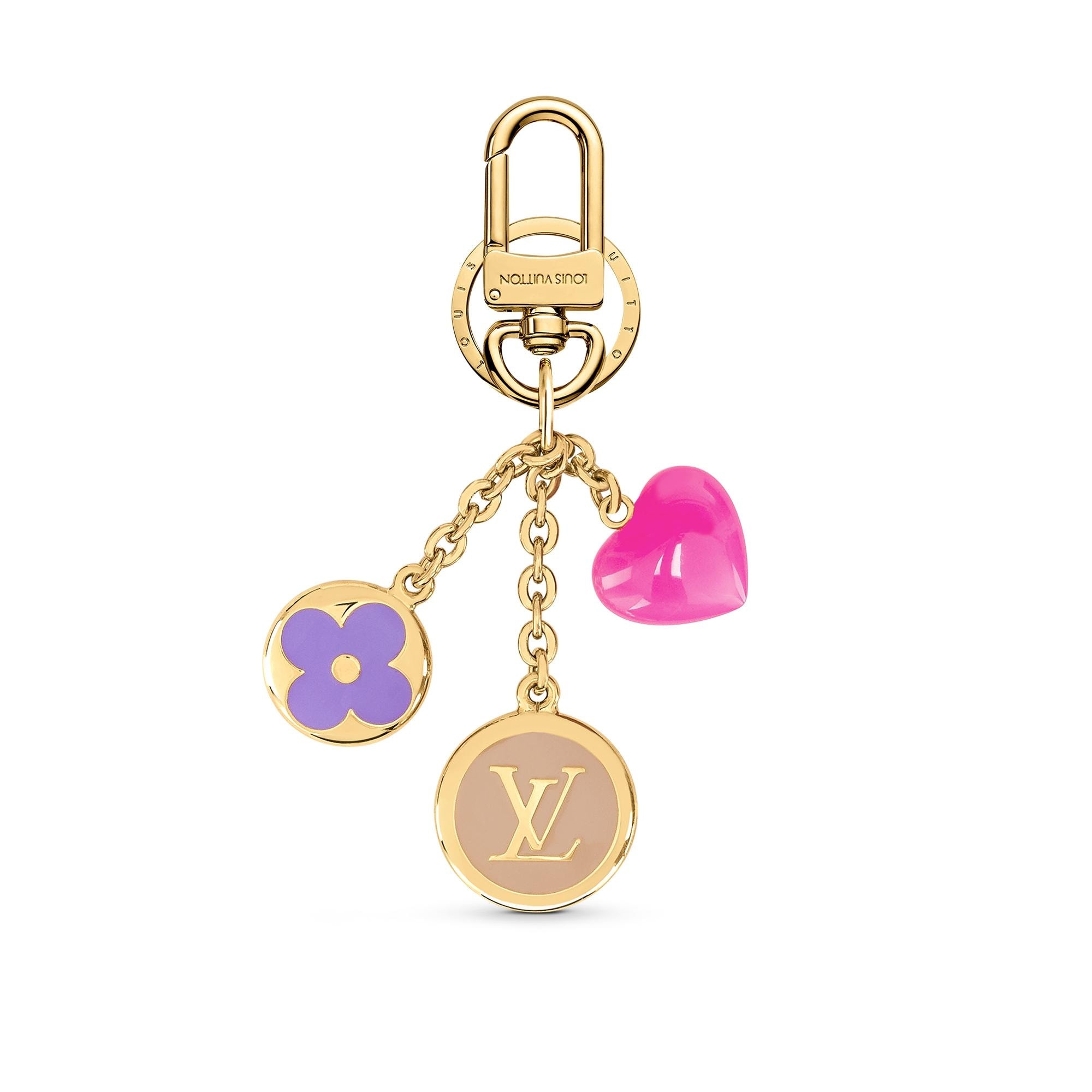 LV Enamoured Keyring - 1
