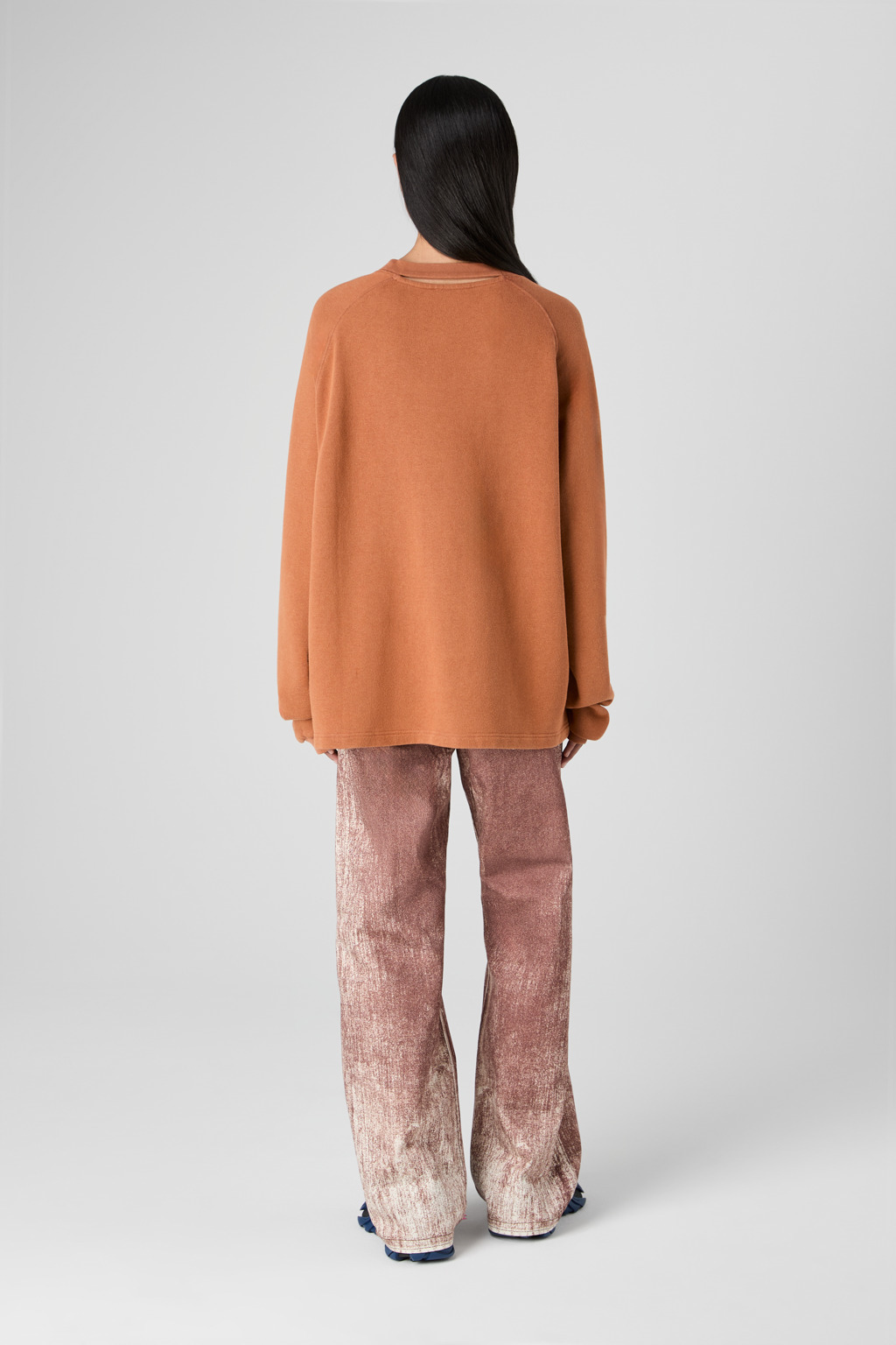 Faded Terracotta Organic Cotton Jersey - 2