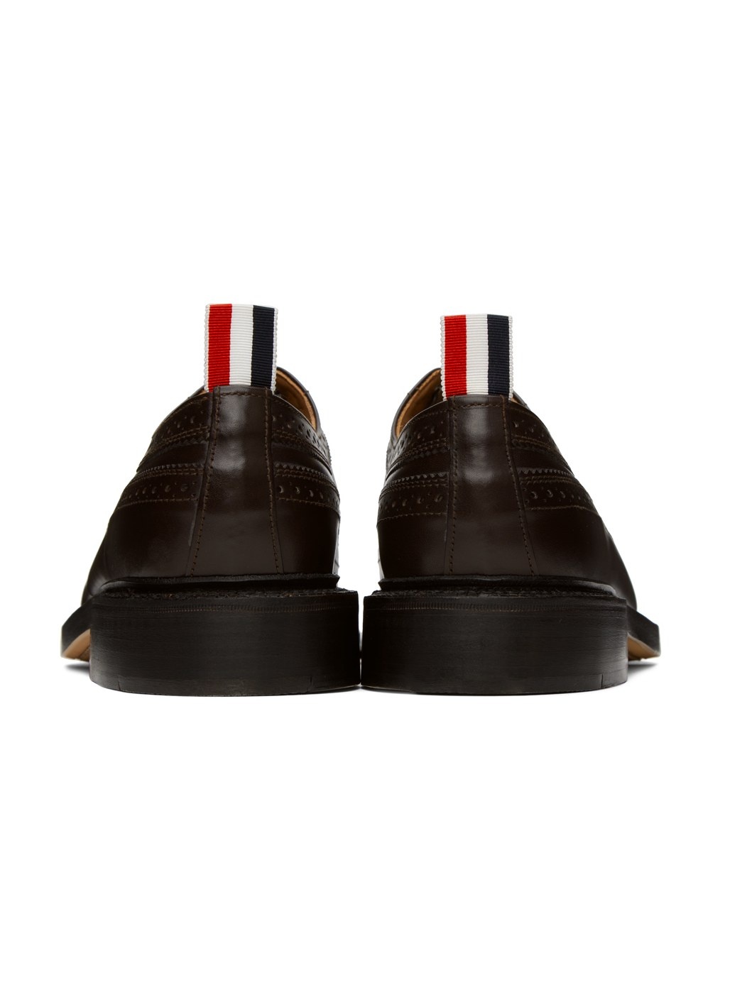 Brown Classic Longwing Oxfords - 2