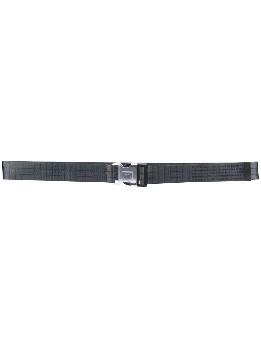 checked print belt - 1