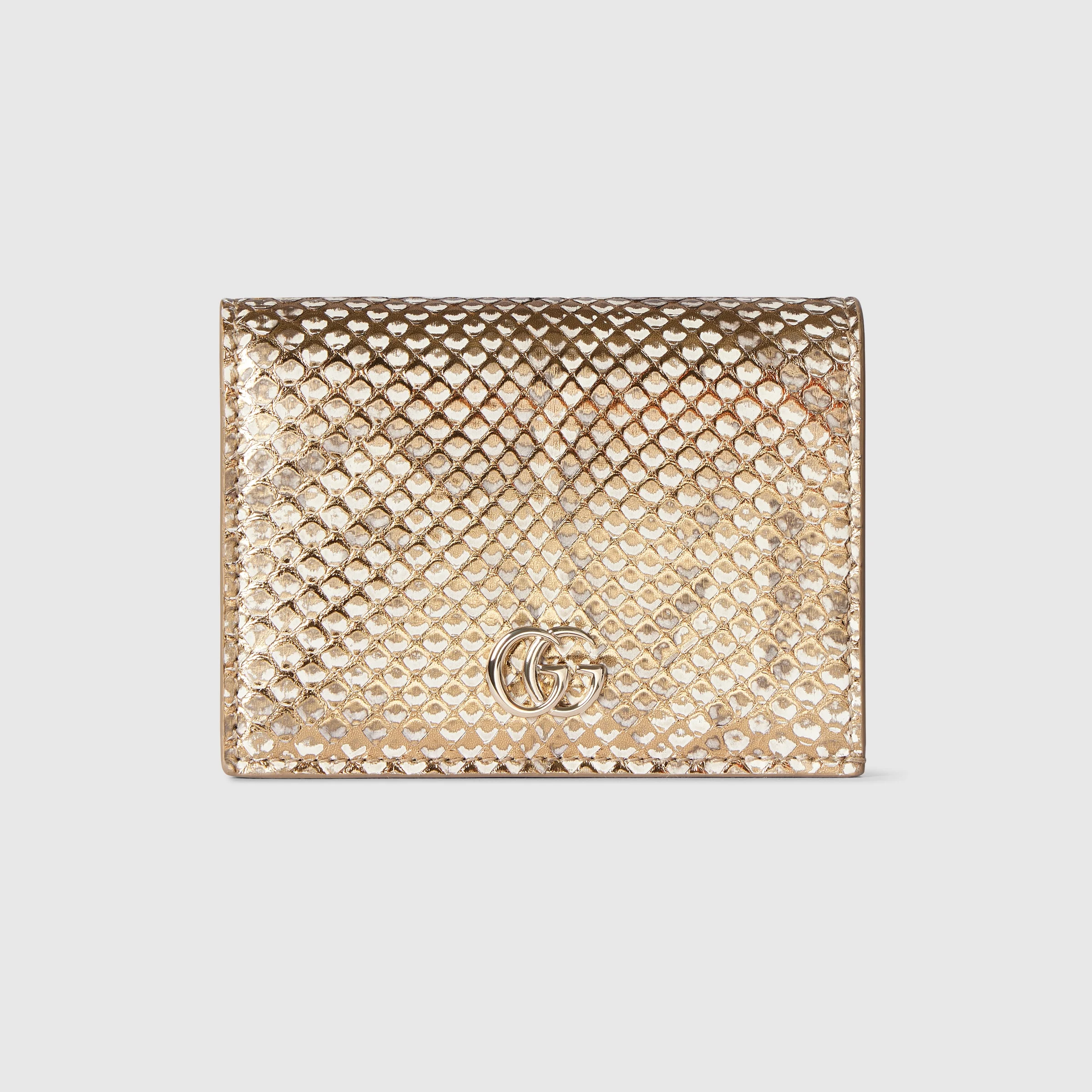 GG Marmont python small wallet - 1
