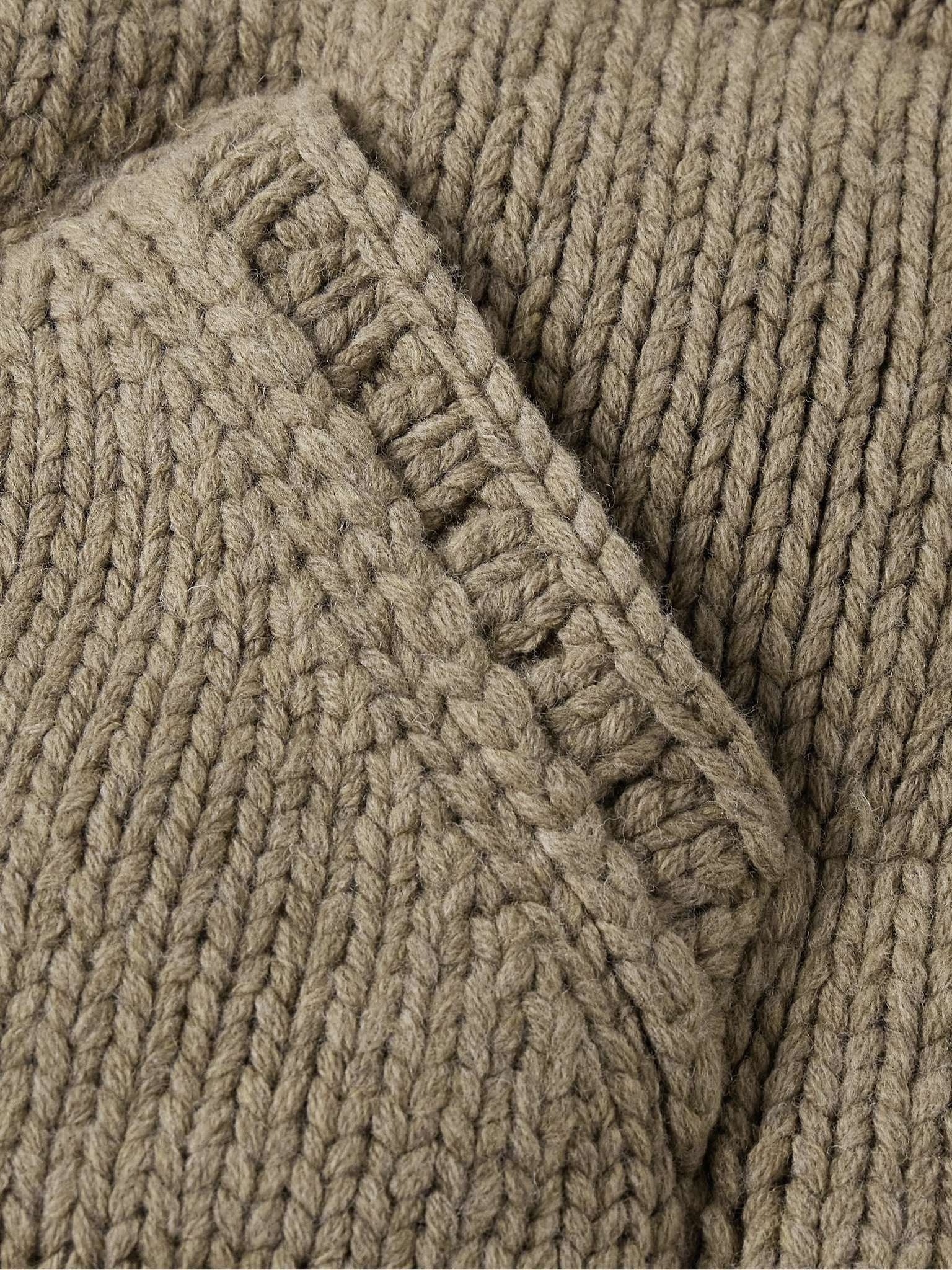 Quilted Padded Wool Gilet - 3