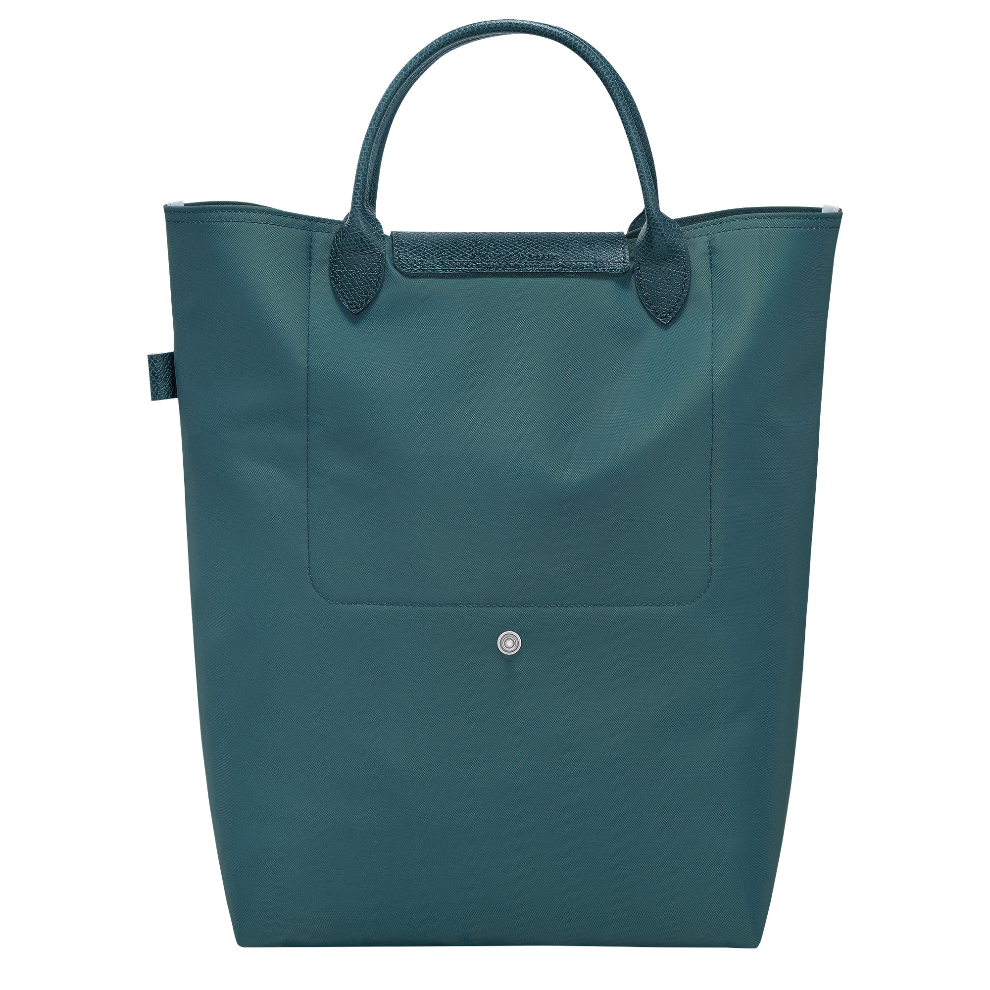 Le Pliage Green M Tote bag Peacock - Canvas - 4