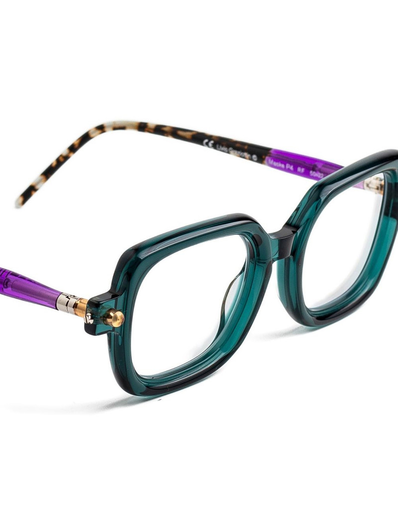 P4 square-frame glasses 3