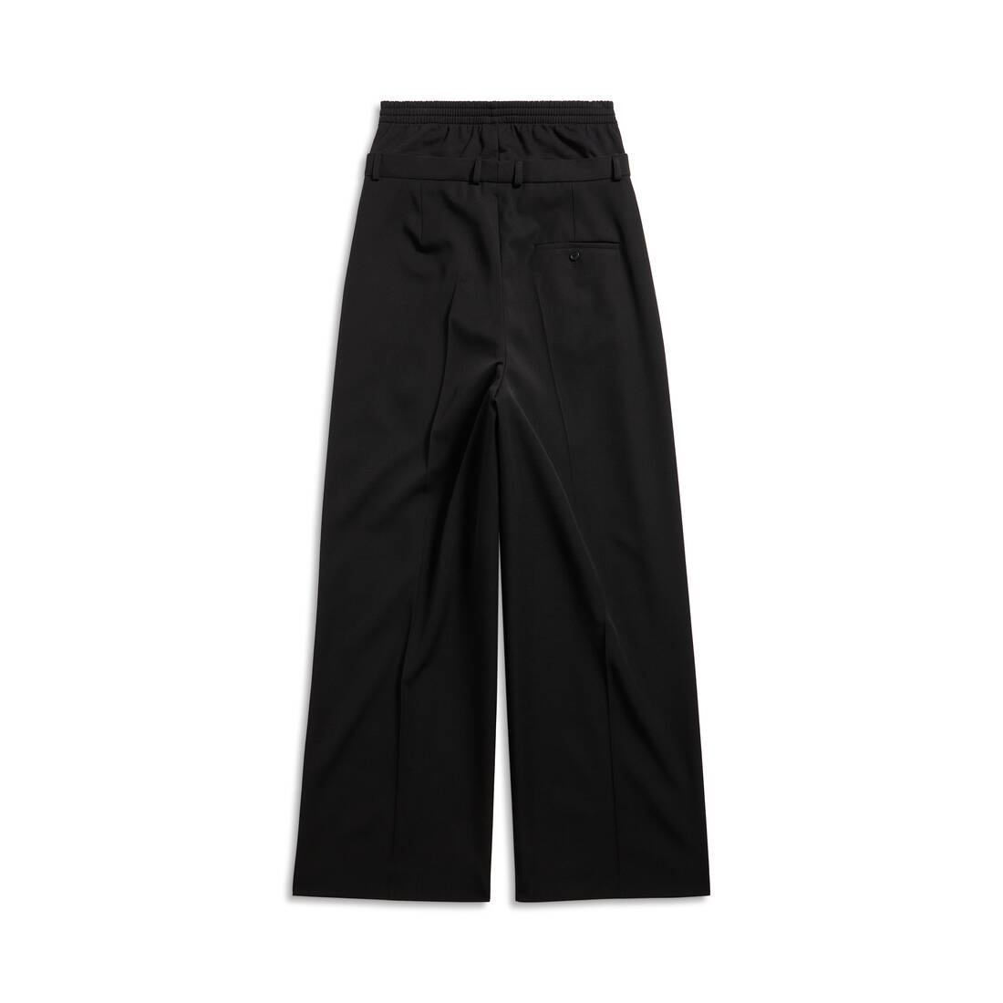 Hybrid Tailoring Pants in Black - 2