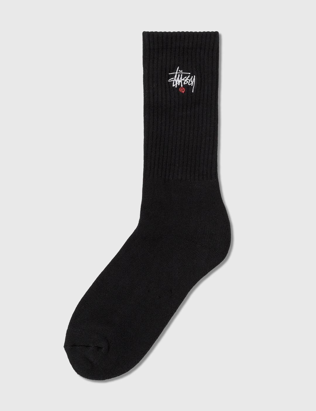 Basic Logo Crew Socks - 1