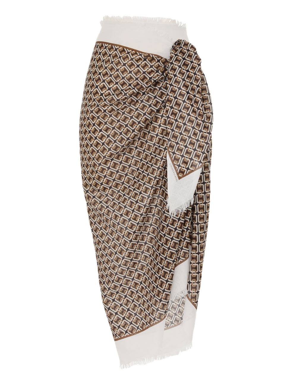 PRINTED COTTON PAREO - 1