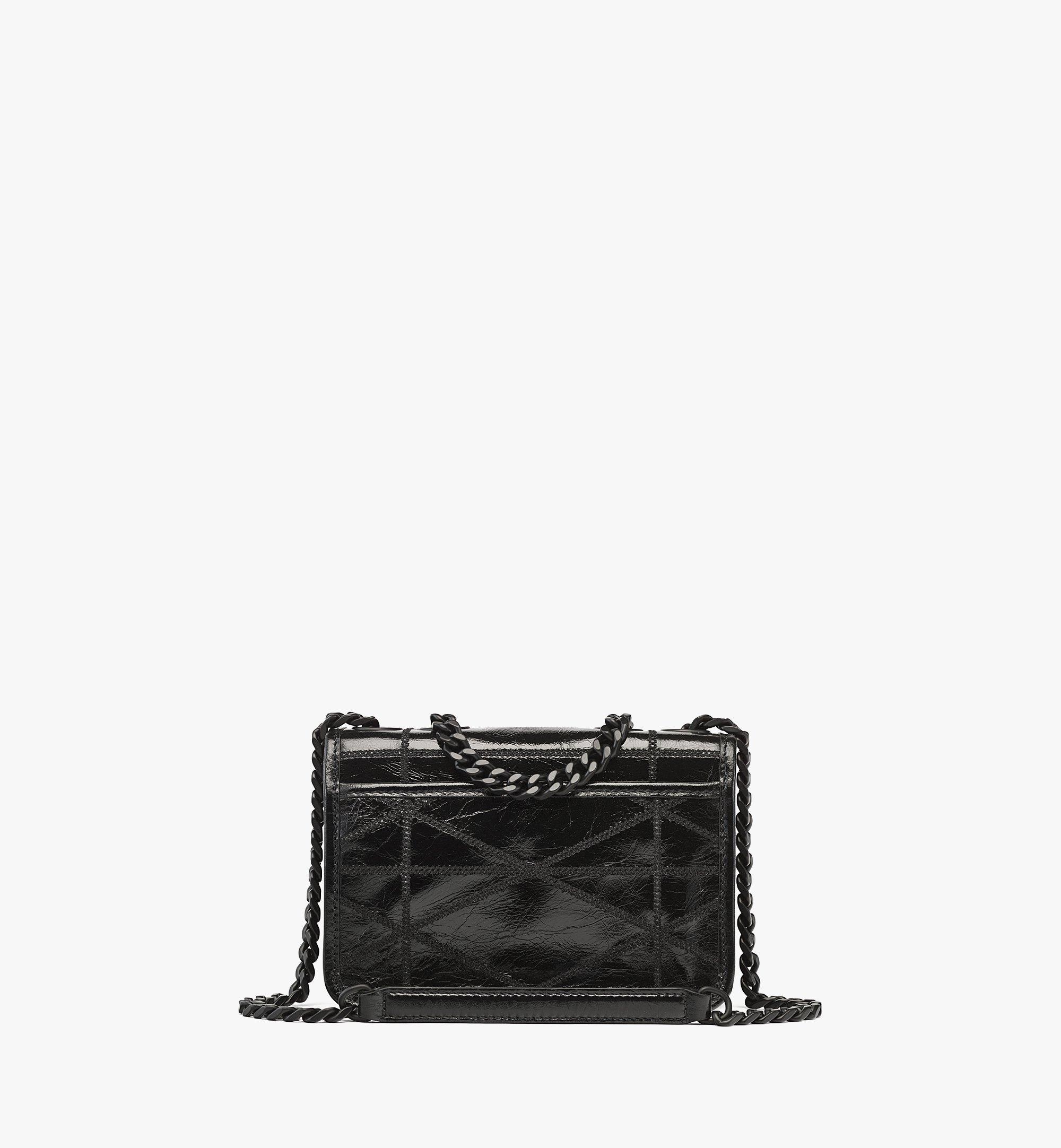 Travia Quilted Shoulder Bag in Crushed Leather - 5