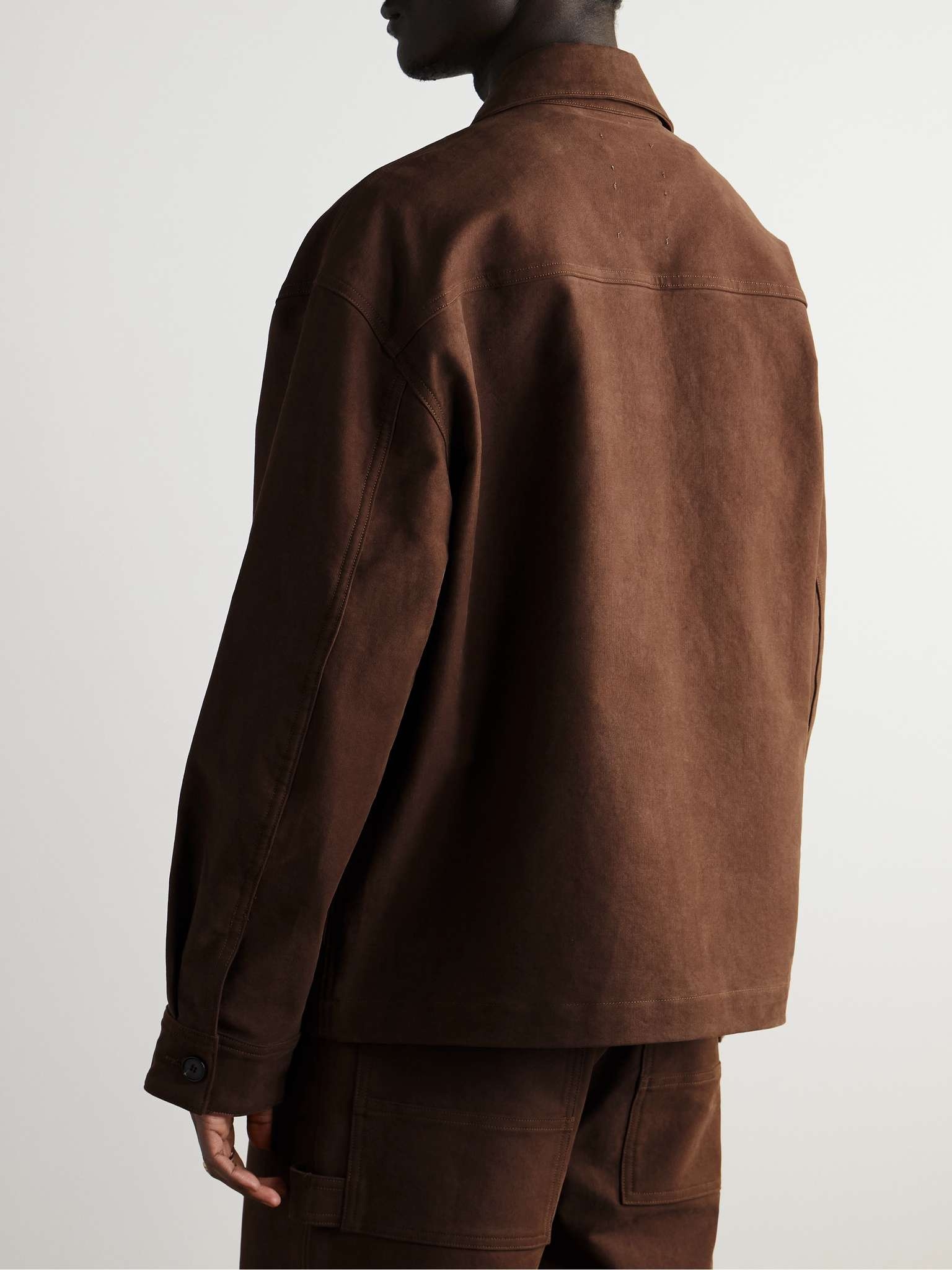+ RSVP GALLERY Erving Appliquéd Cotton-Canvas Jacket - 3