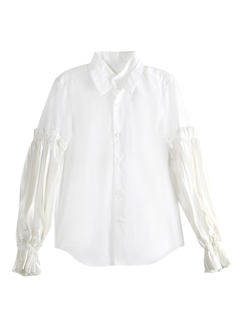 ruffled-sleeve shirt 1