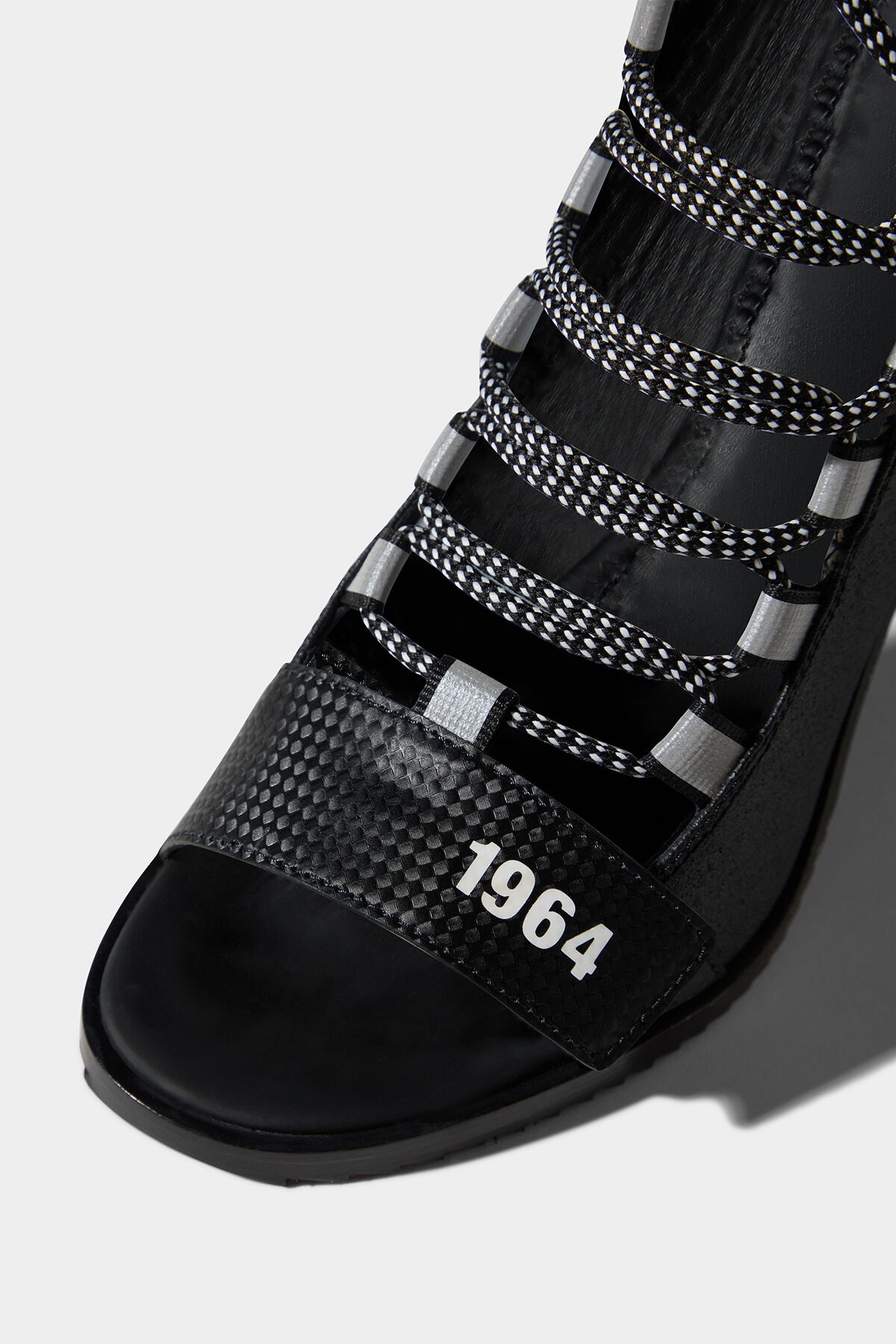 TECHNO HIKING HEELED SANDALS - 6