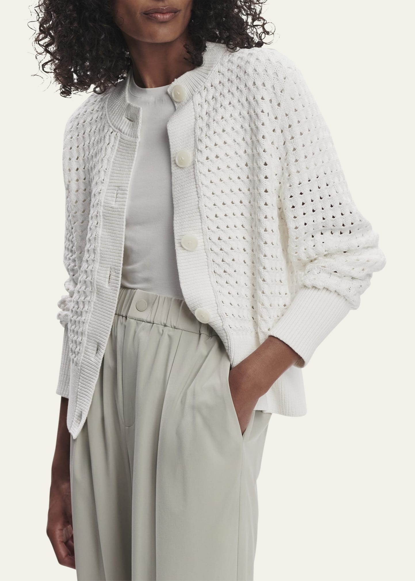 Bettina Textured Knit Jacket - 5
