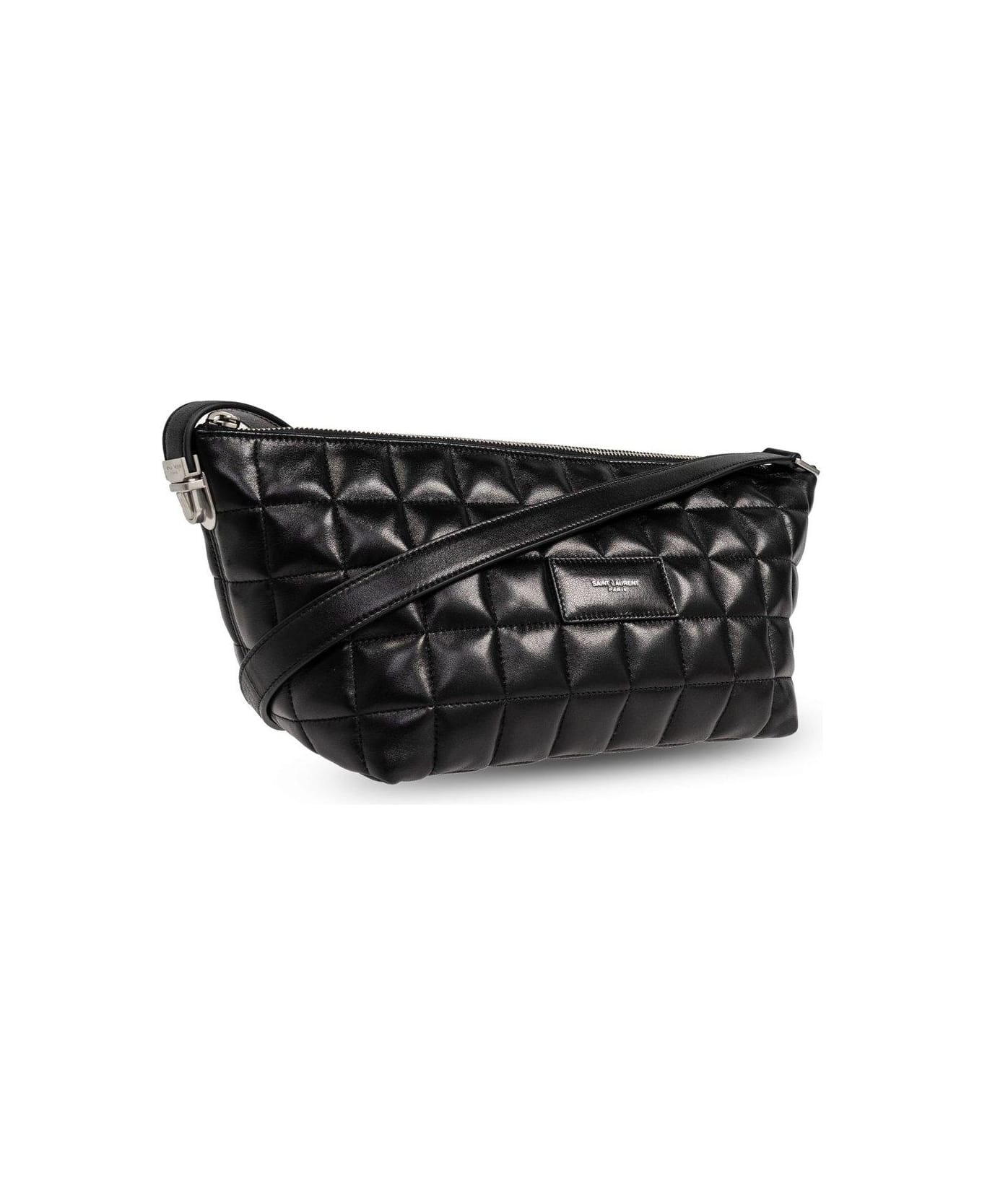 SAINT LAURENT Le Tuc Zip-up Crossbody Bag | italist | REVERSIBLE