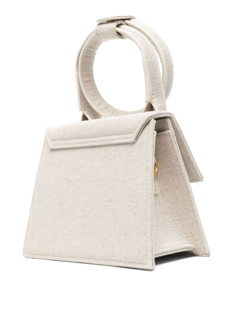 JACQUEMUS Le Chiquito Noeud coiled-handle handbag outlook
