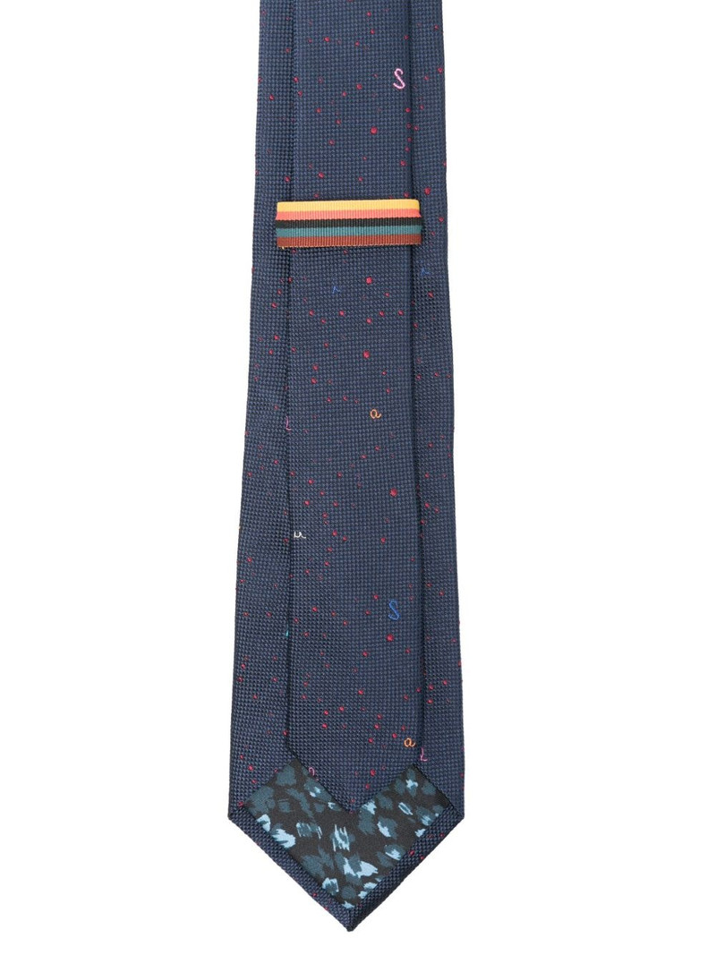 Paul Smith patterned-jacquard tie outlook