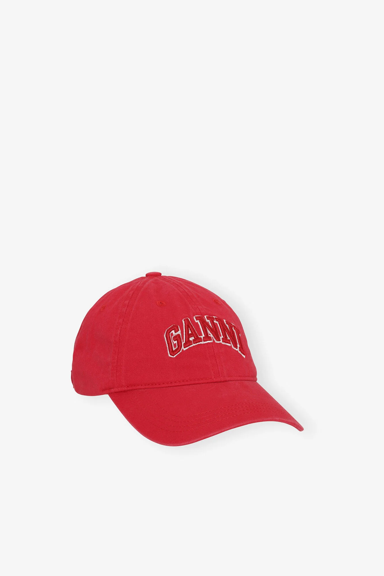 RED CANVAS CAP - 1