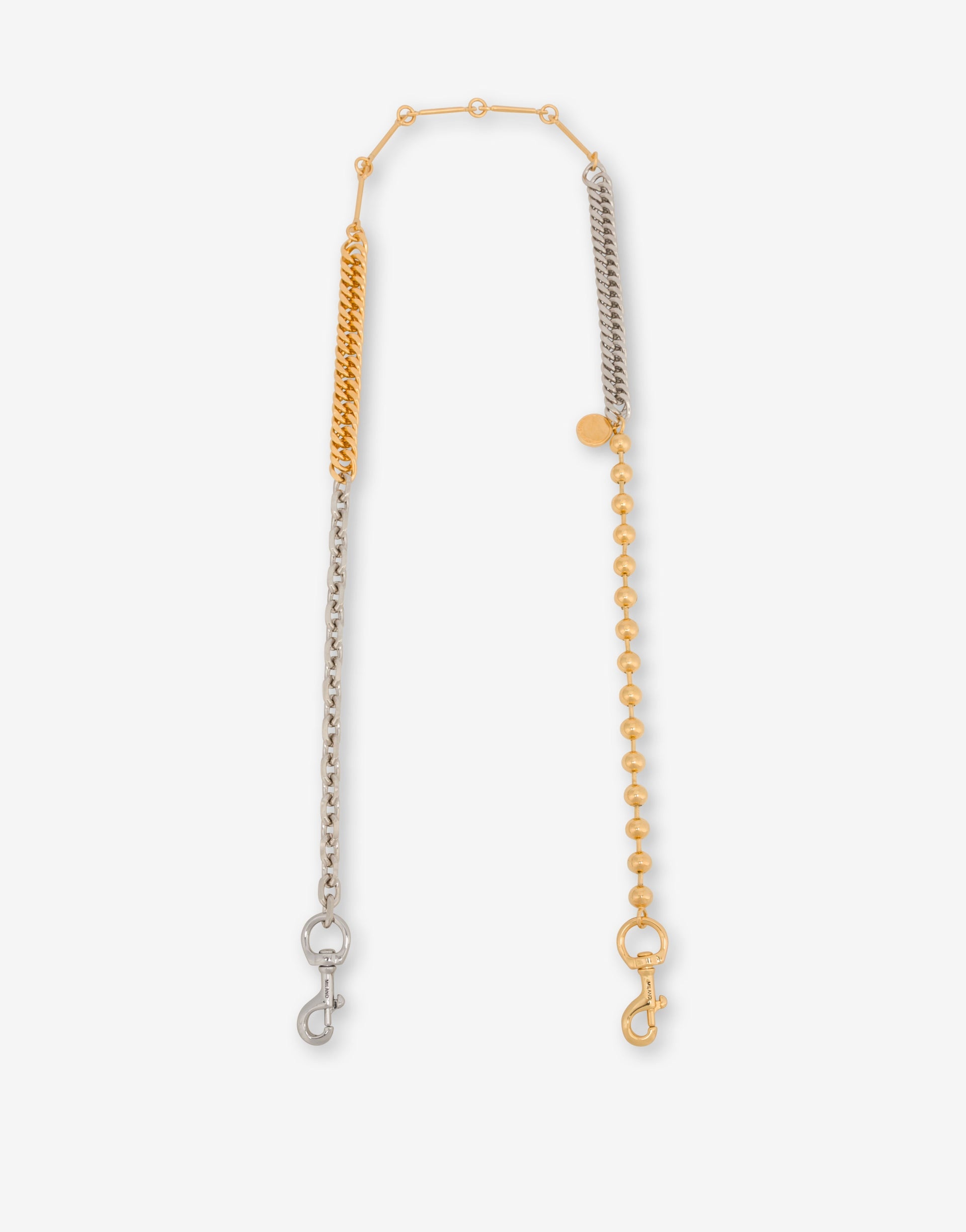 CHAIN SHOULDER BAG MIXED CHAINS - 1