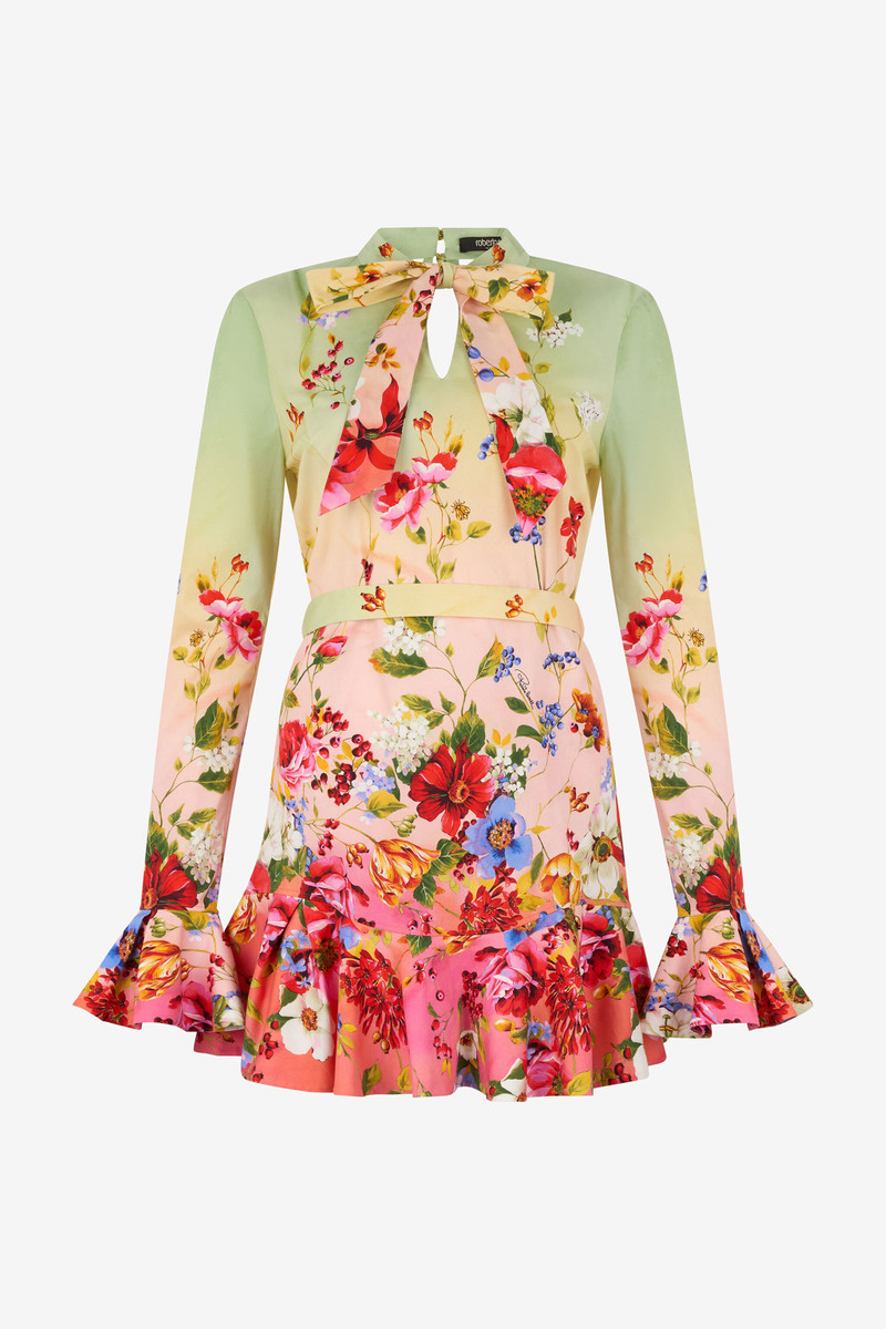 Miami Print Mini Dress 1
