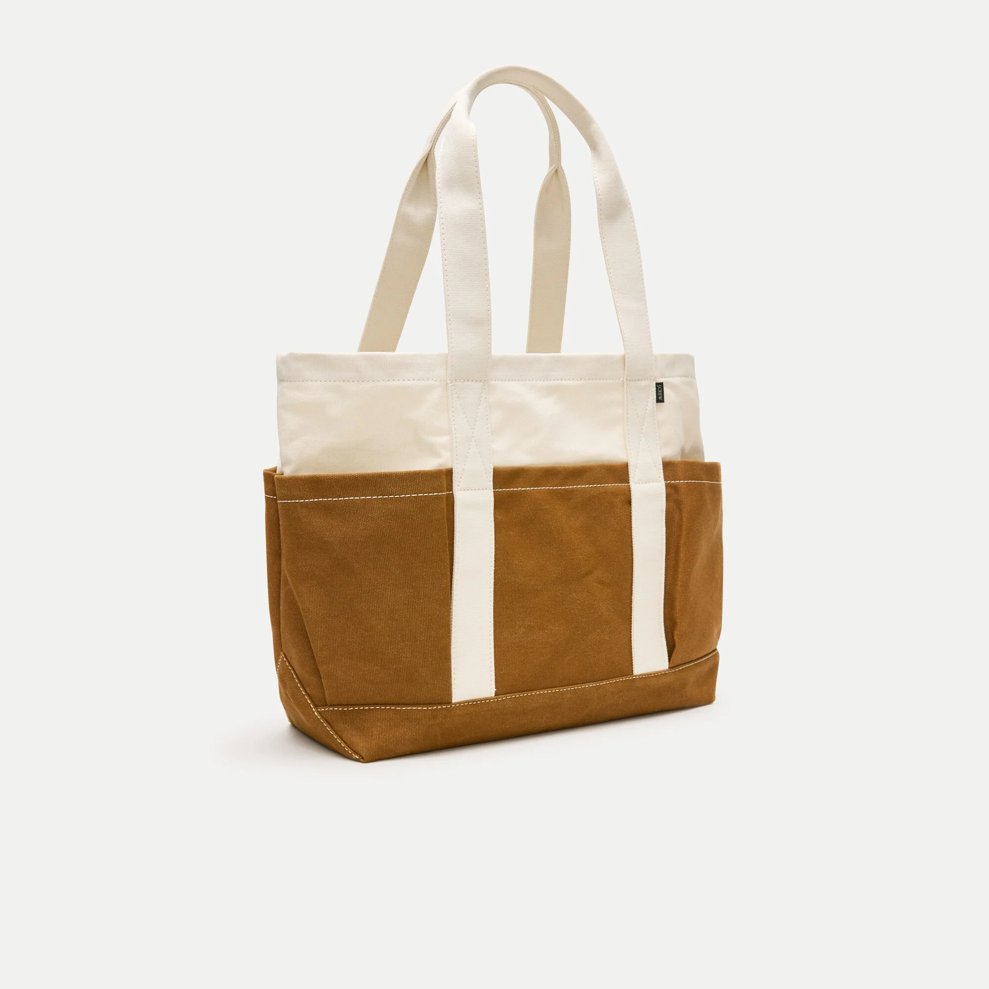 Medium Seaport tote bag in washed canvas - 1