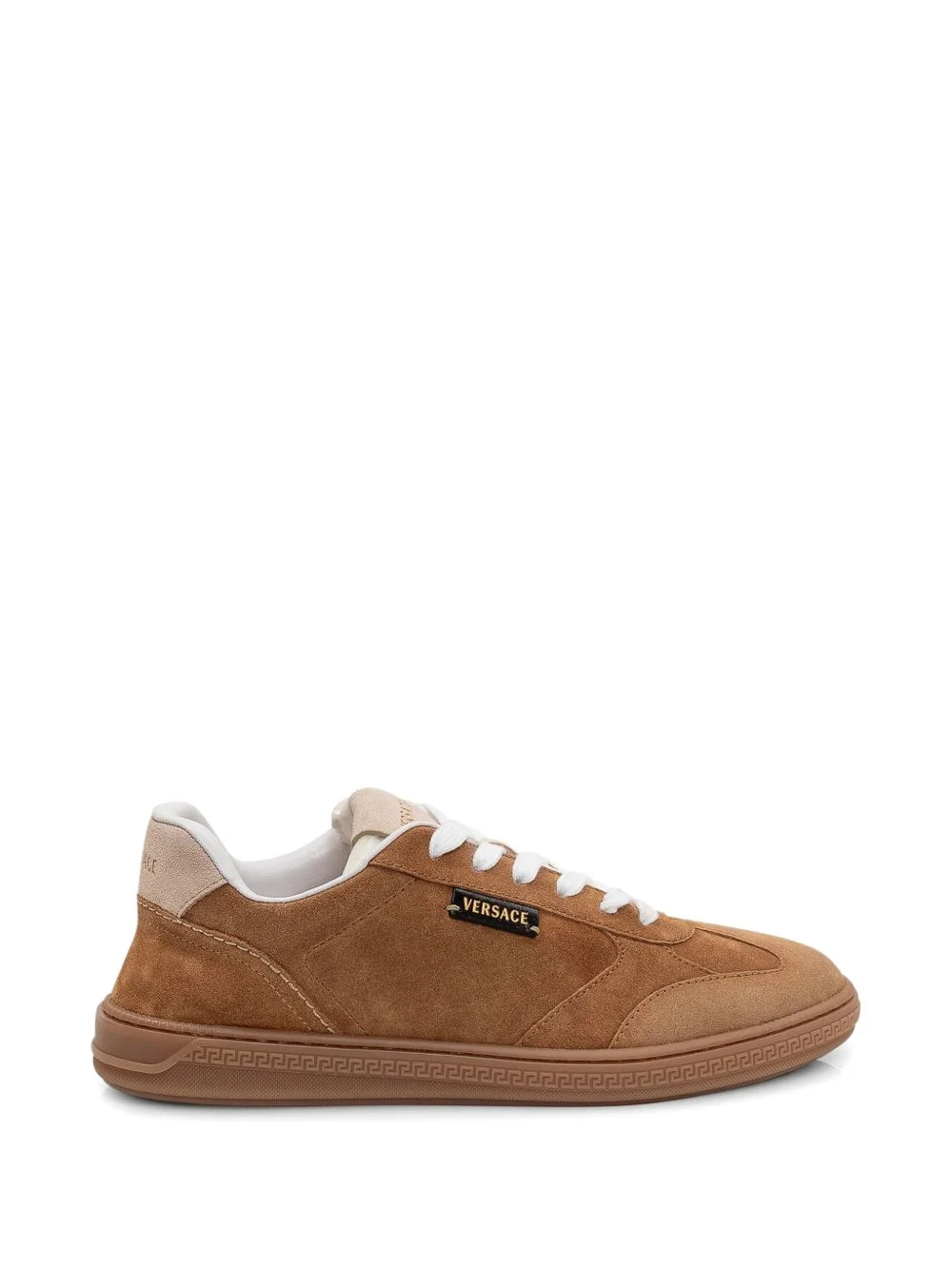 suede low-top sneakers - 1