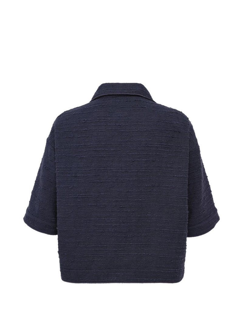 N°21 textured polo shirt outlook