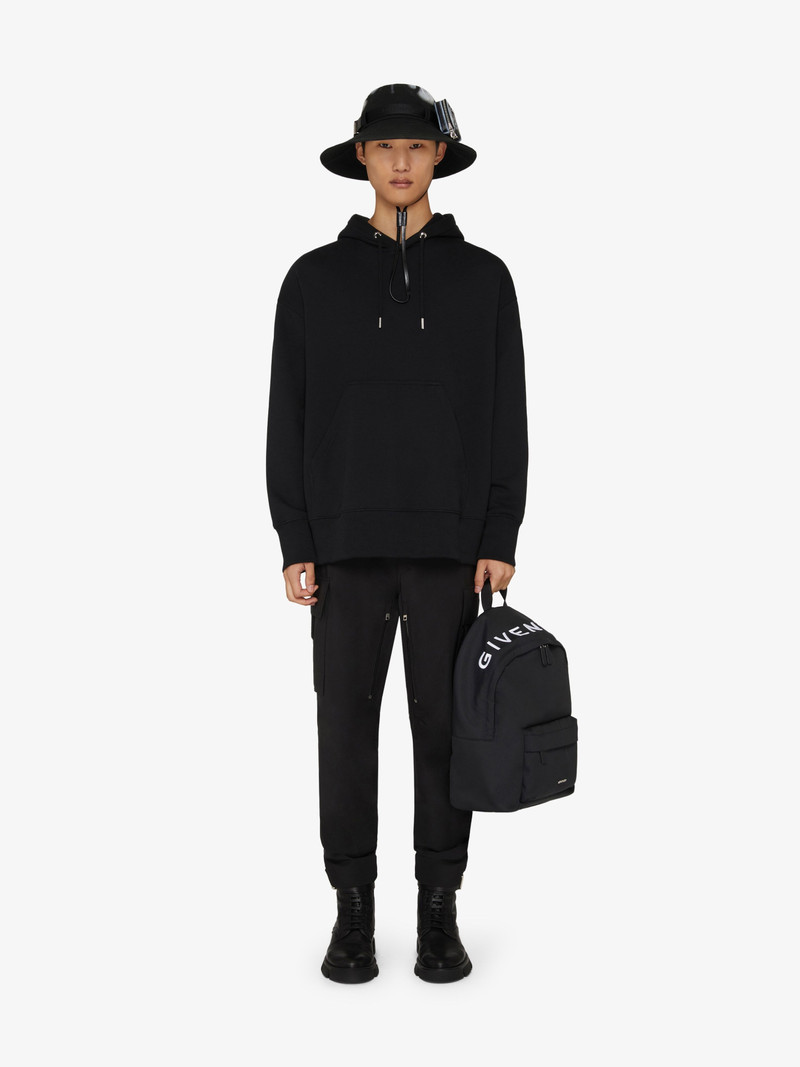 Givenchy OVERSIZED HOODIE WITH TAG EFFECT BANDANA outlook