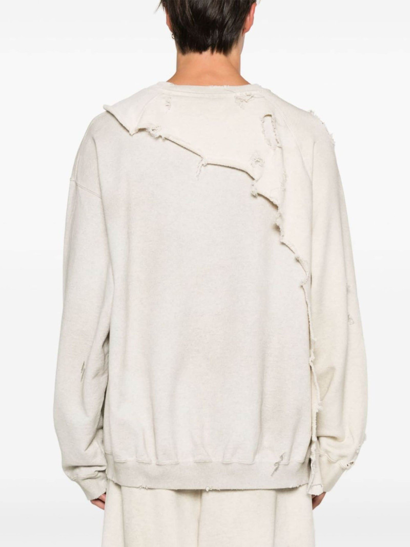 distressed-effect sweatshirt 4