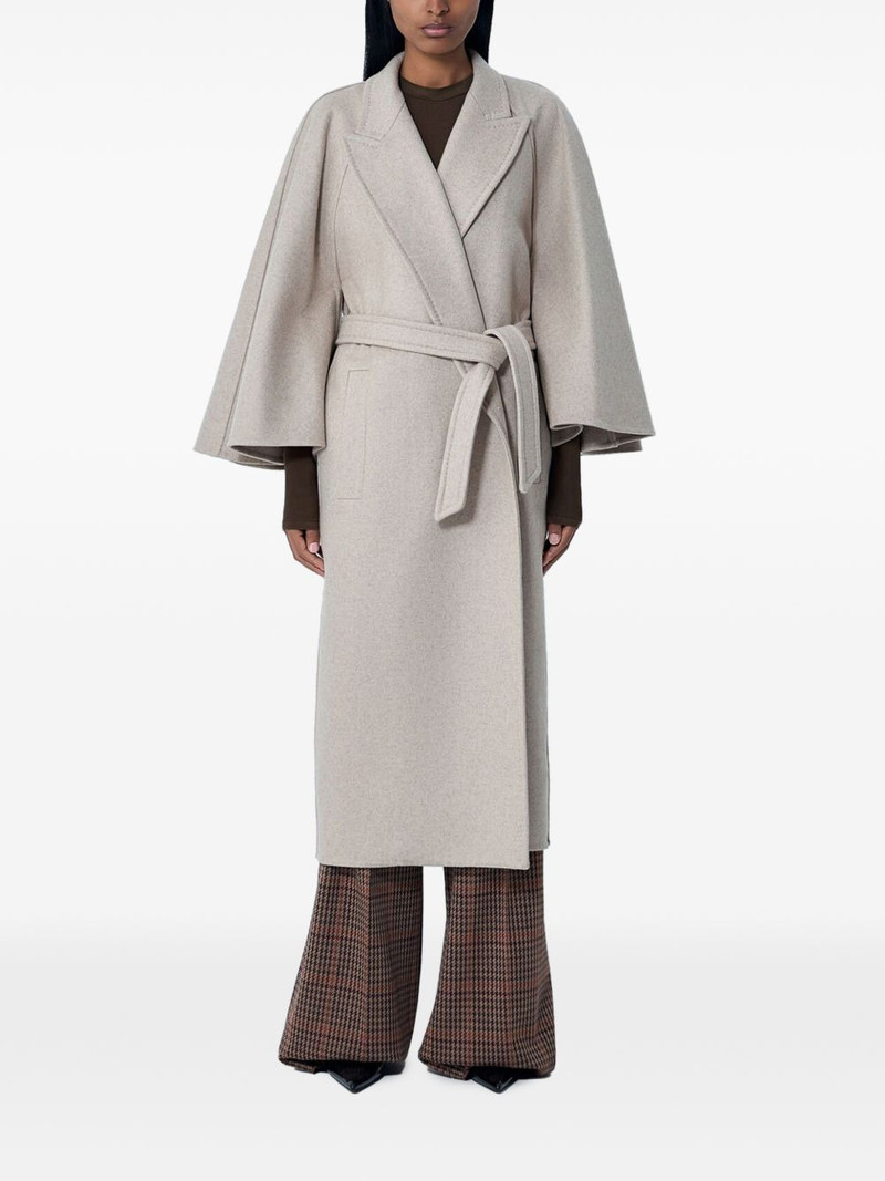 peak-lapels self-tie coat 1