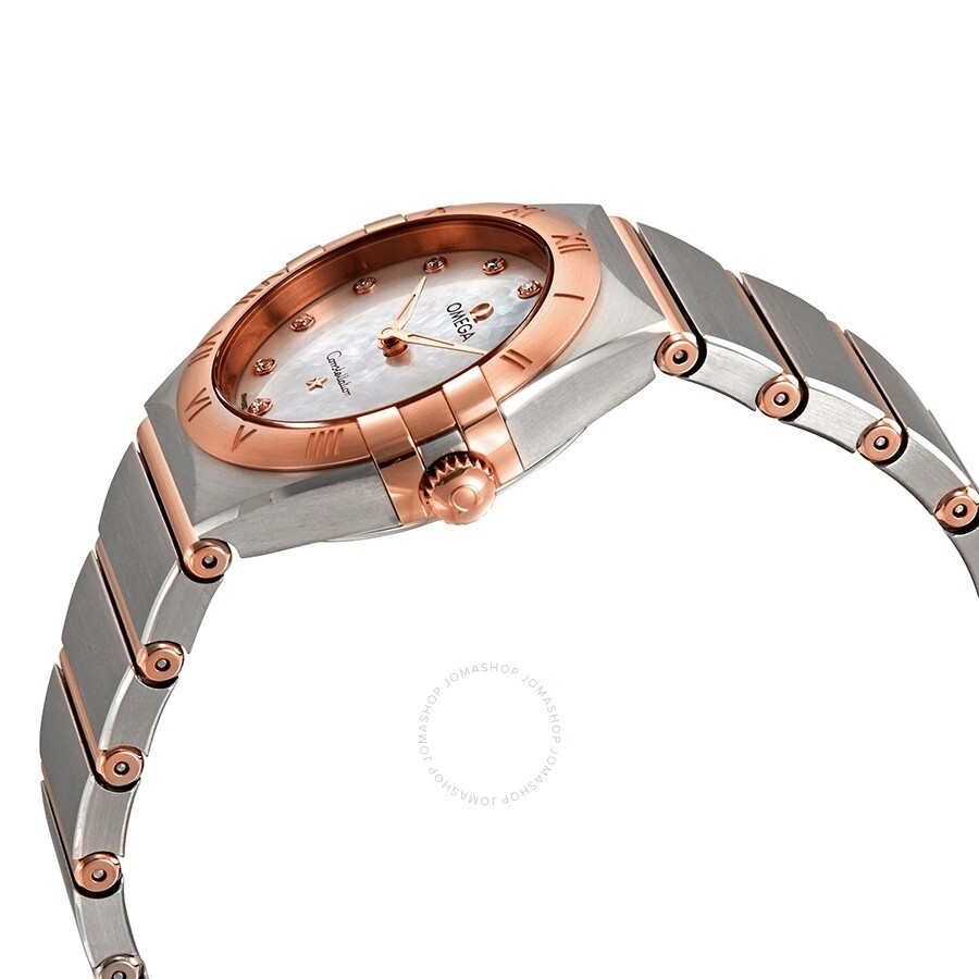 Omega Constellation Manhattan Mother of Pearl Dial Ladies Watch 131.20.28.60.55.001 - 2
