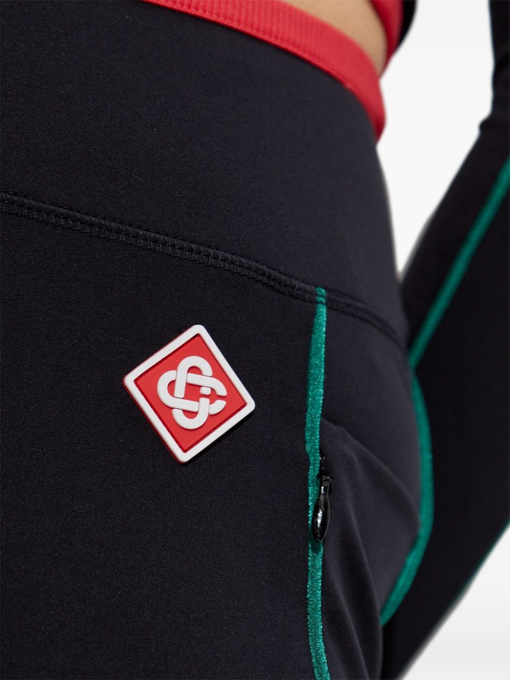 logo-patch leggings - 5
