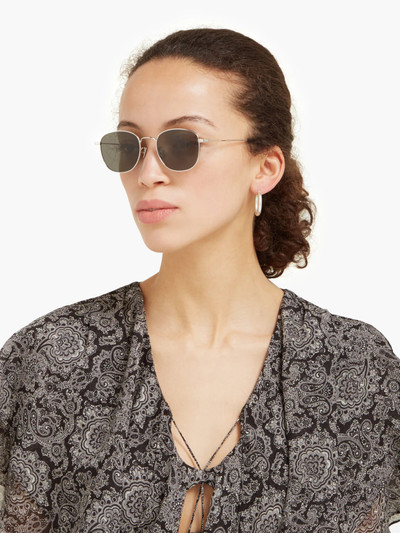 SAINT LAURENT Round metal sunglasses outlook