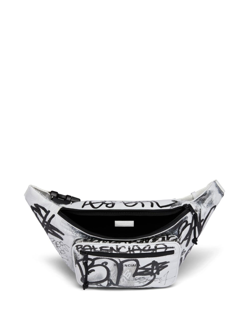 graffiti-print belt bag - 5