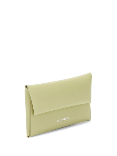 Jil Sander logo-embossed leather coin purse outlook