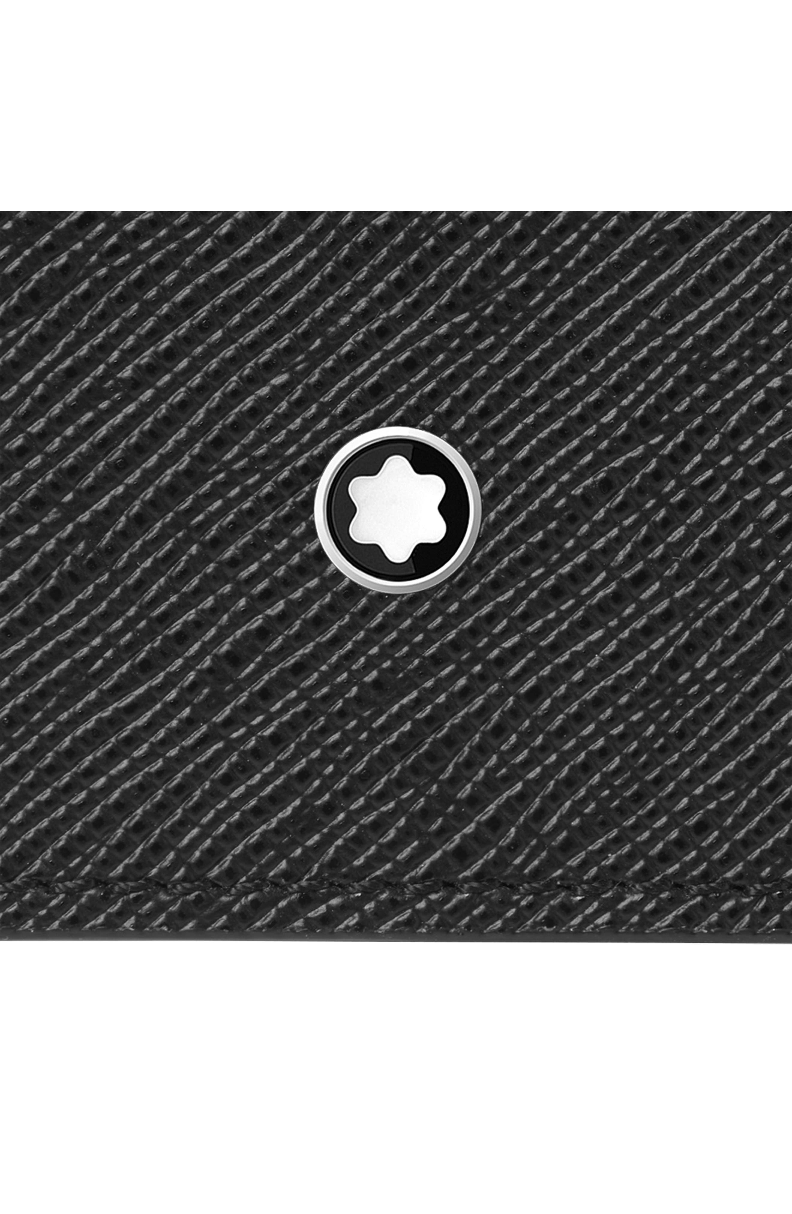 Montblanc Sartorial Trifold Leather Card Holder in Black at Nordstrom - 5