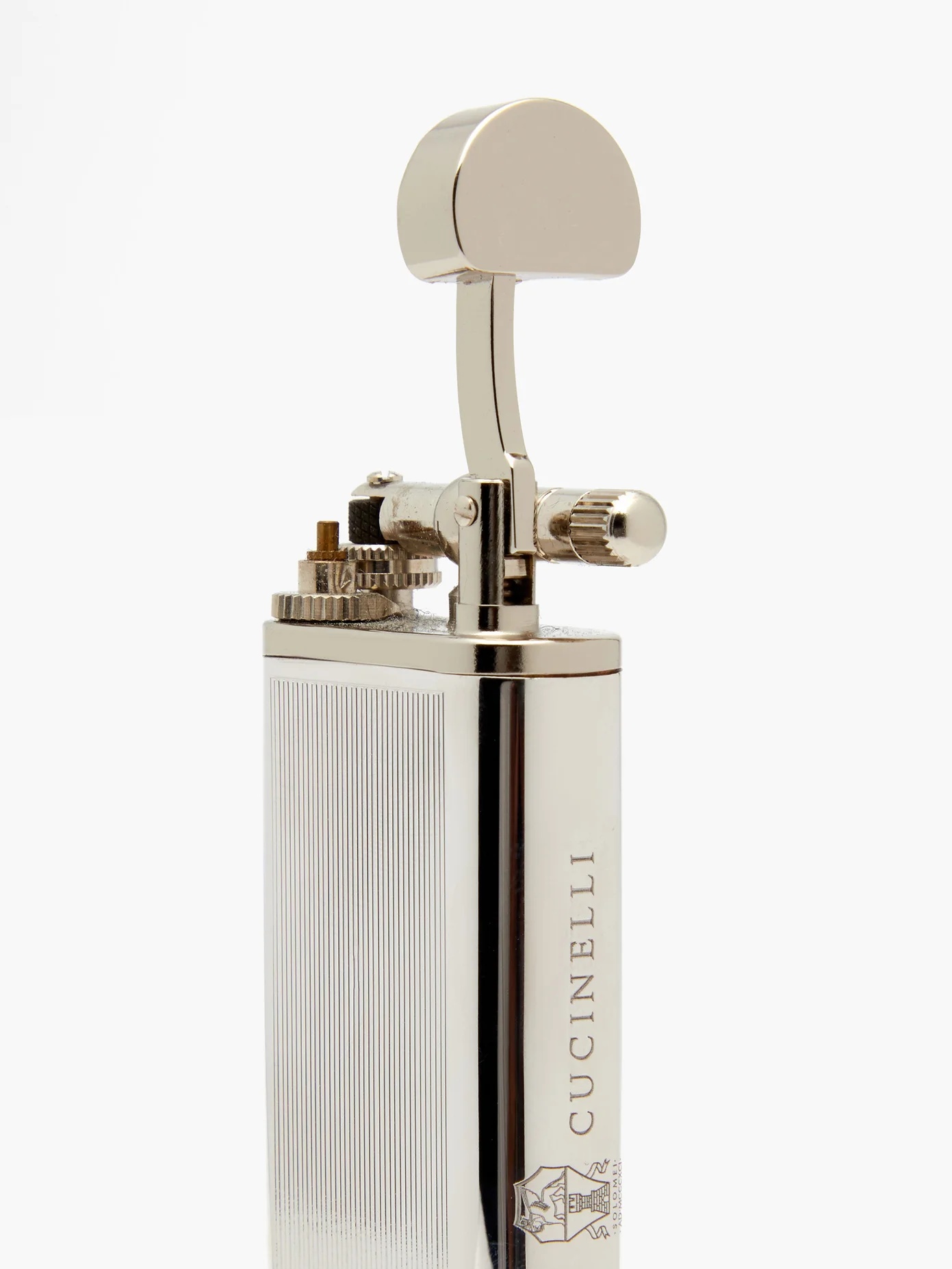 Sterling-silver standing lighter - 5