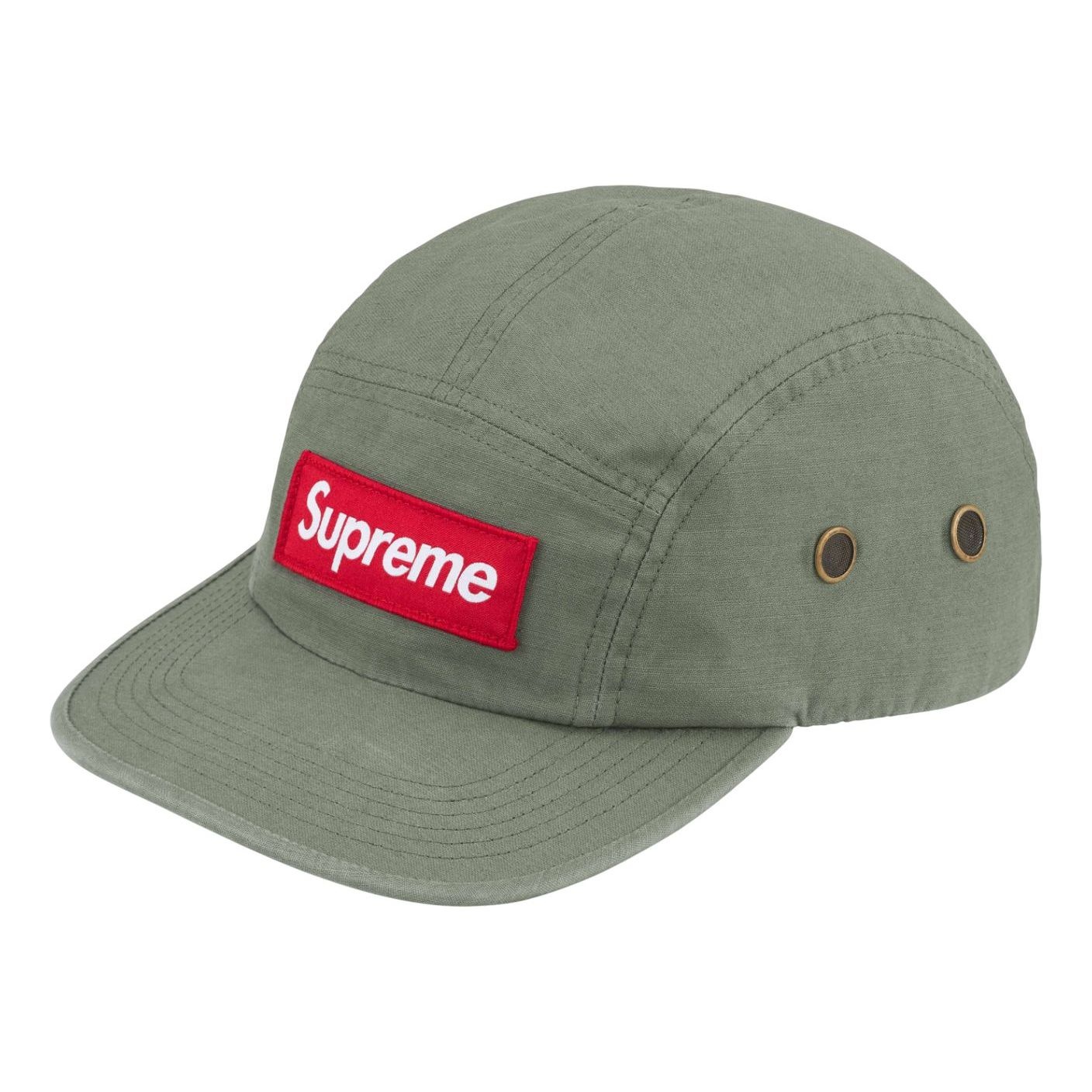 Supreme Military Camp Hat SS24 'Olive' SUP-SS24-2496 - 1