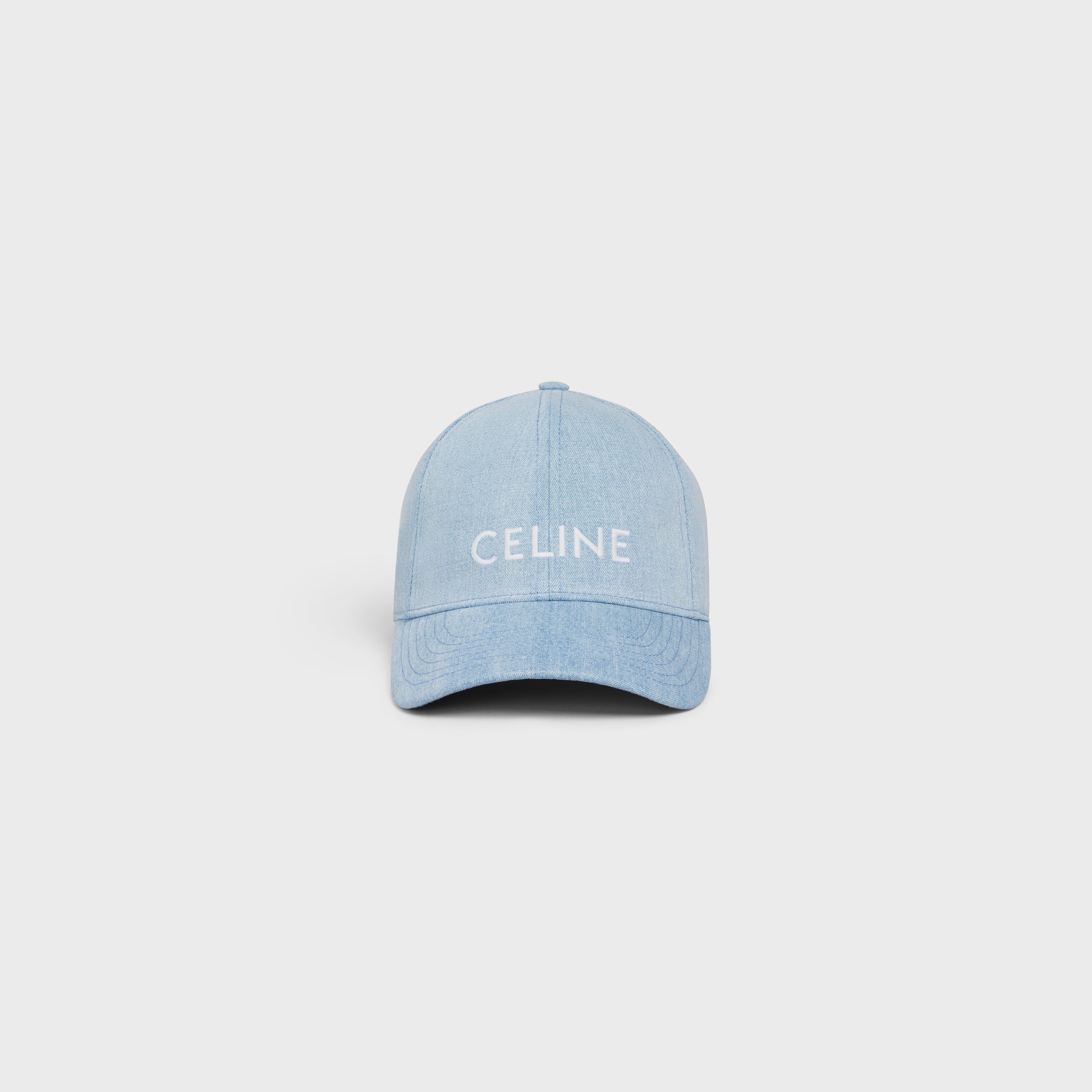 CELINE DENIM BASEBALL CAP - 2