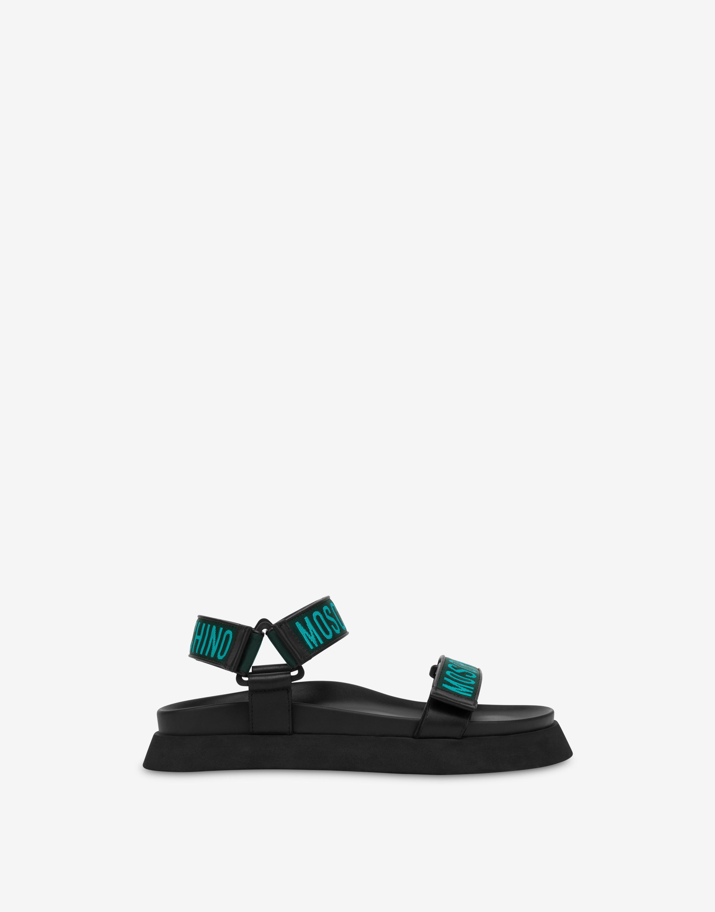 MOSCHINO LOGO SANDALS - 2