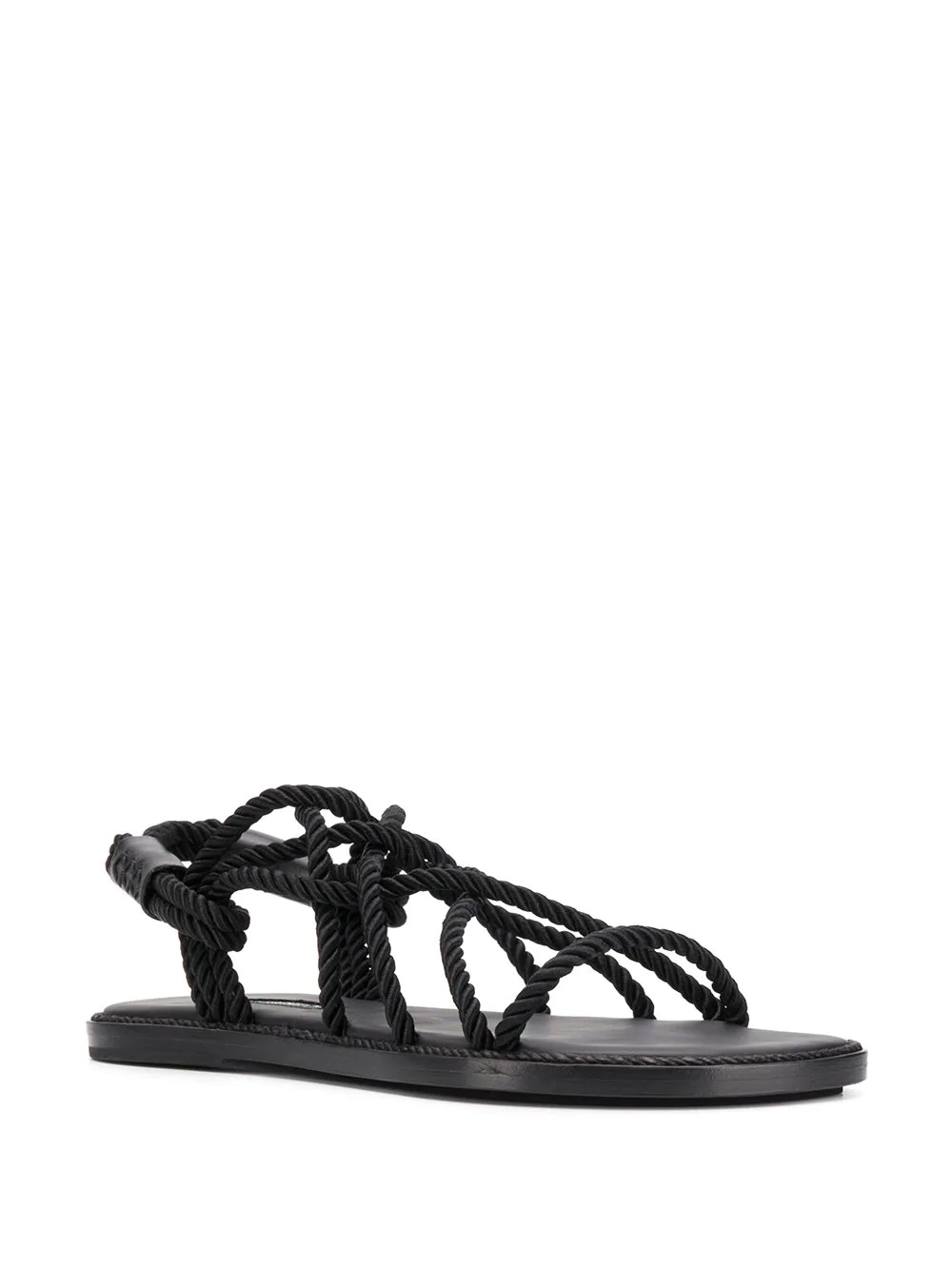 flat rope sandals - 2