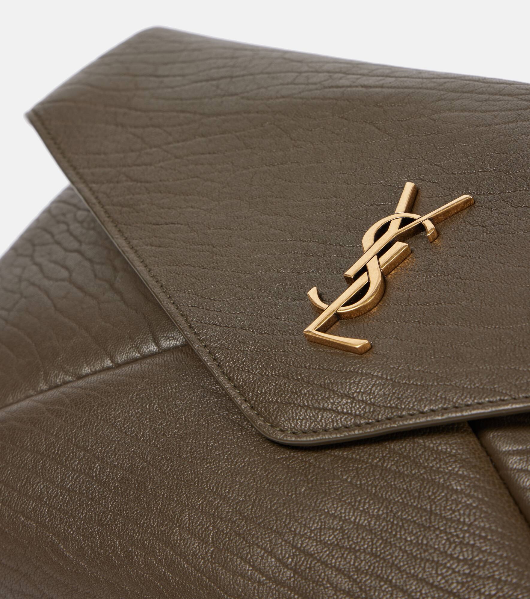 Cassandre Large leather clutch - 6