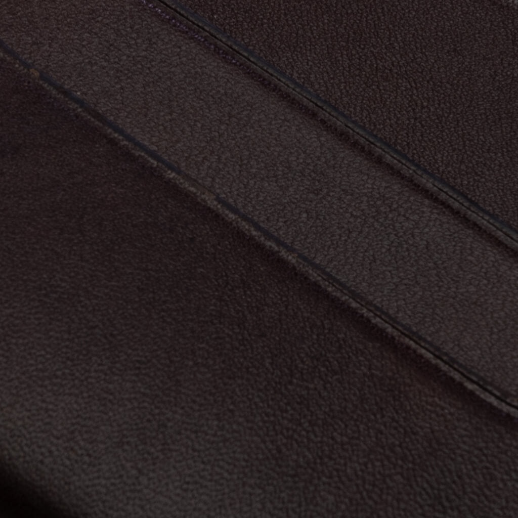 SLIM LEATHER CARD HOLDER FN-UX-SLGS000287 - DARK BROWN - 4