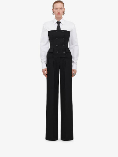Alexander McQueen Tailored All-in-one in Black outlook