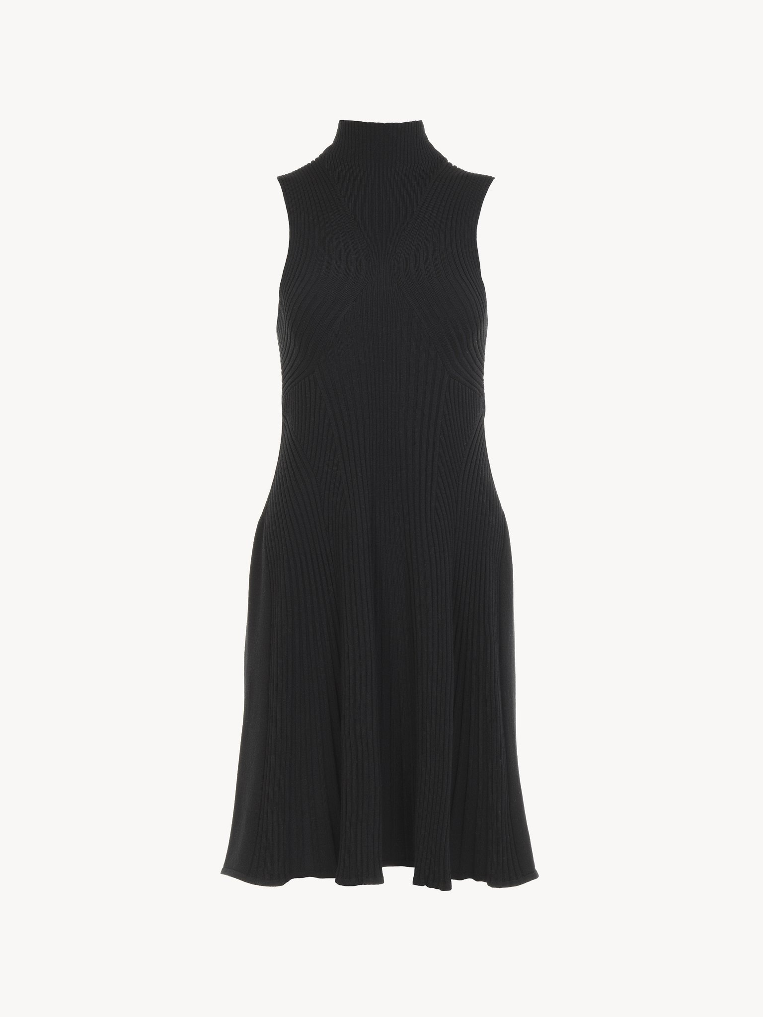 MOCK-NECK MINI DRESS - 2
