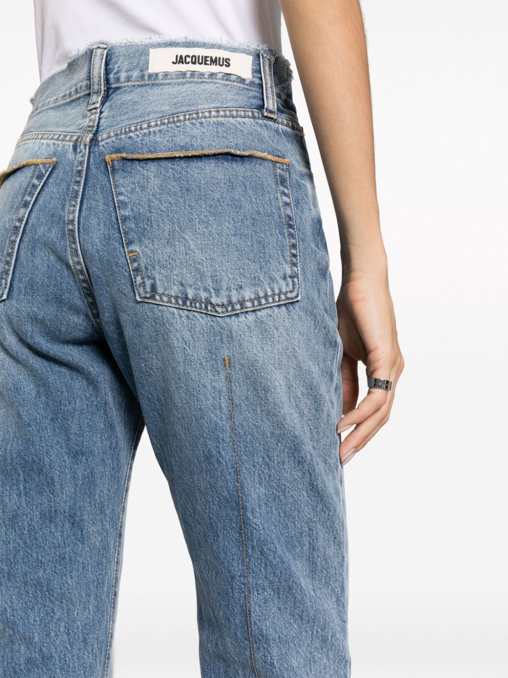 Le de Nimes Linon straight-leg jeans - 5