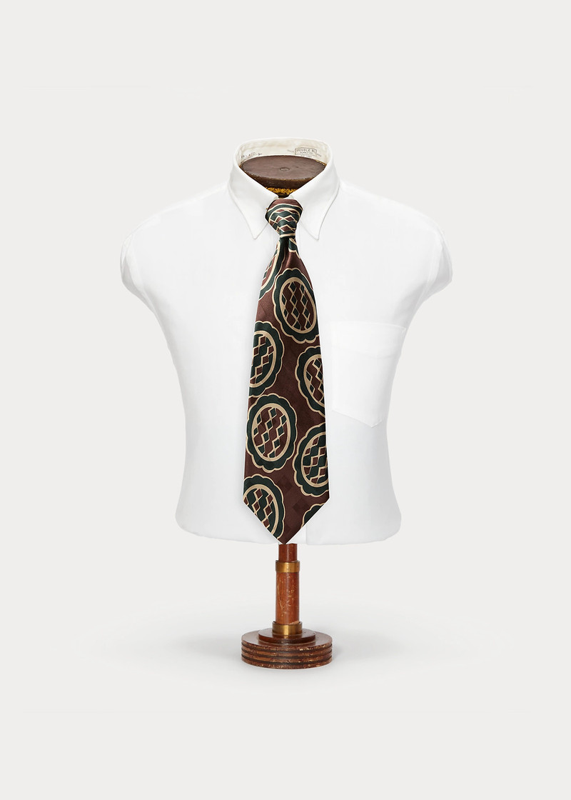 Handmade Silk Jacquard Tie 1