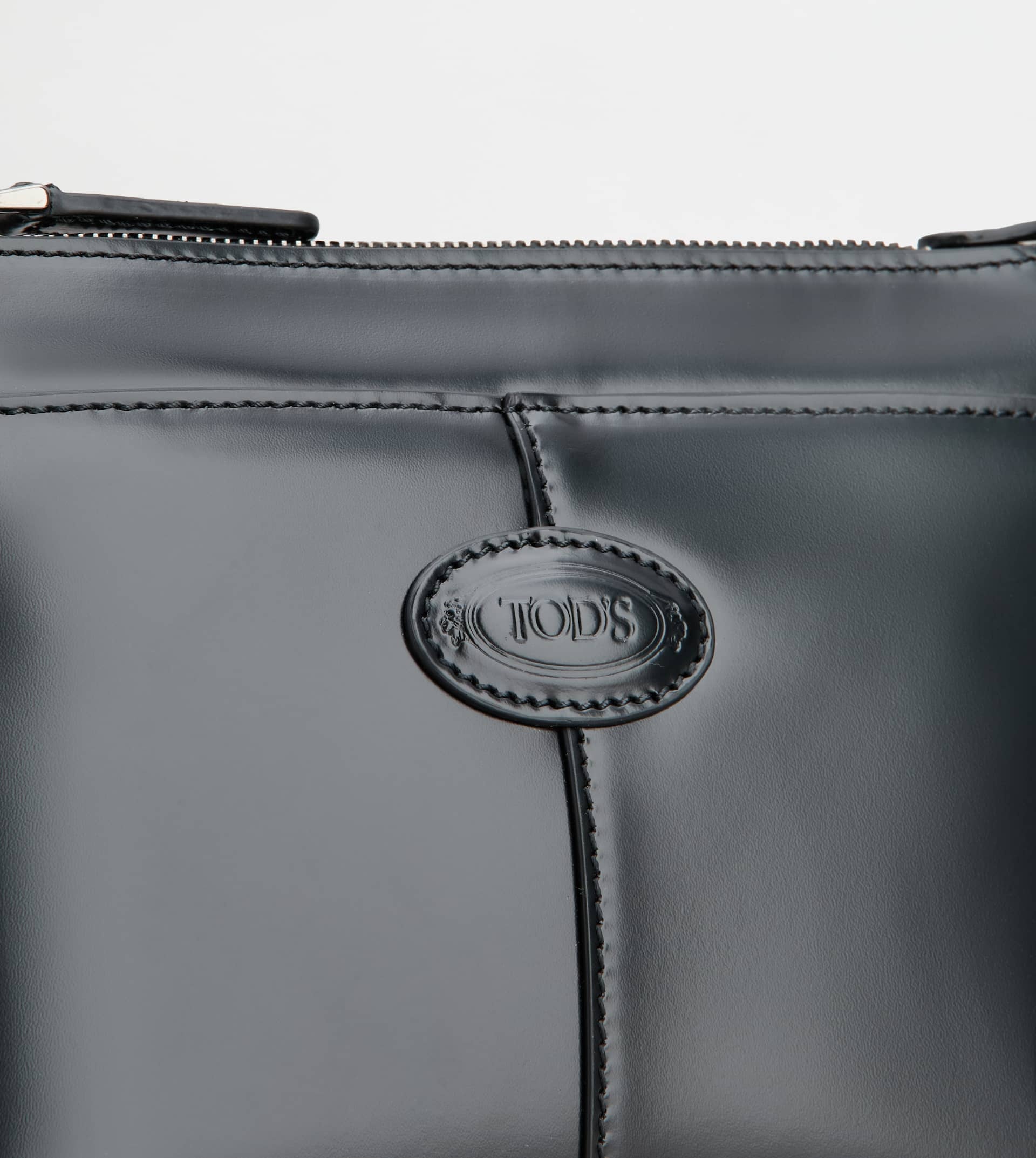 TOD'S DI BAG CROSSBODY BAG IN LEATHER MINI - BLACK - 5