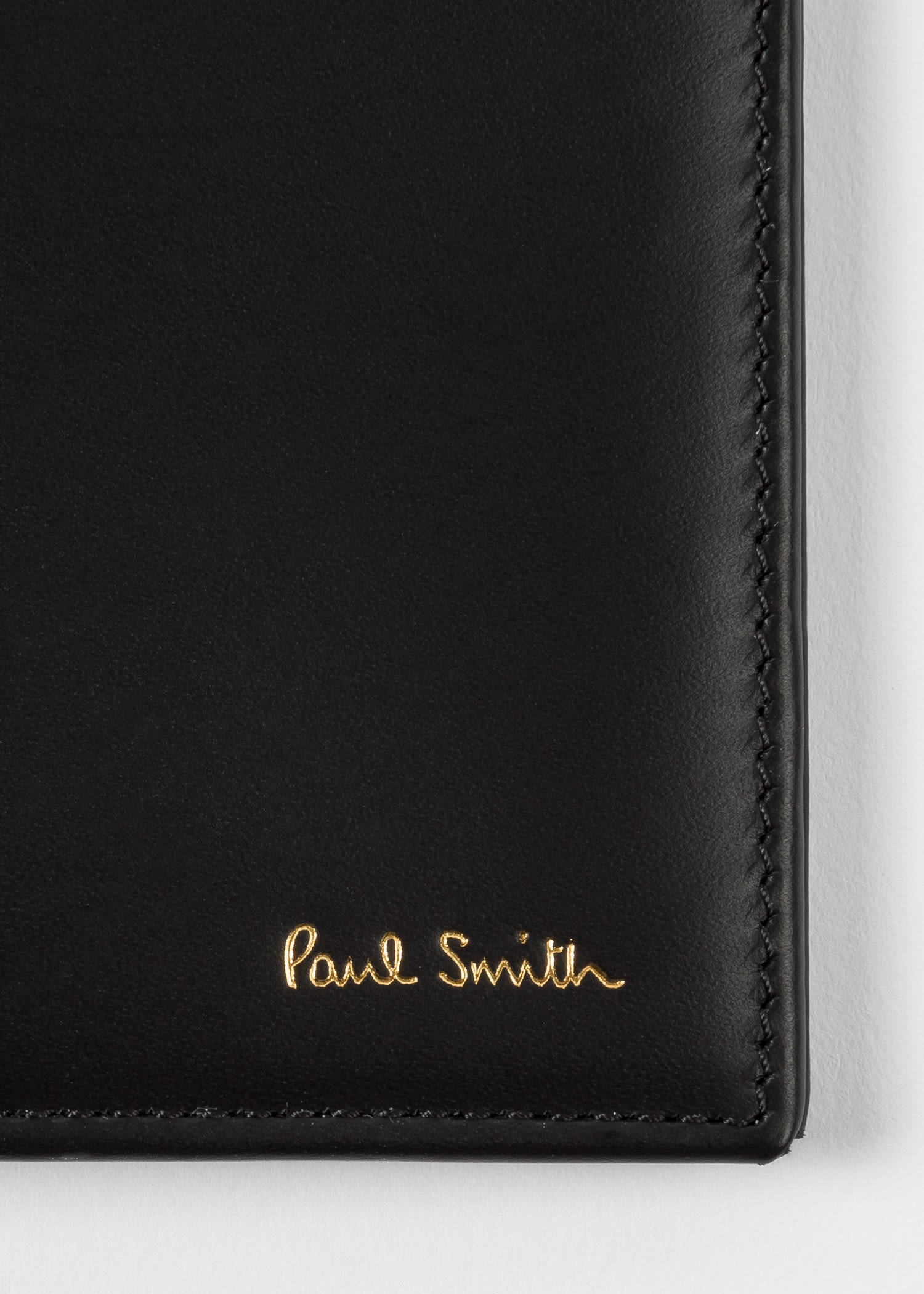 'Signature Stripe' Leather Passport Cover - 5